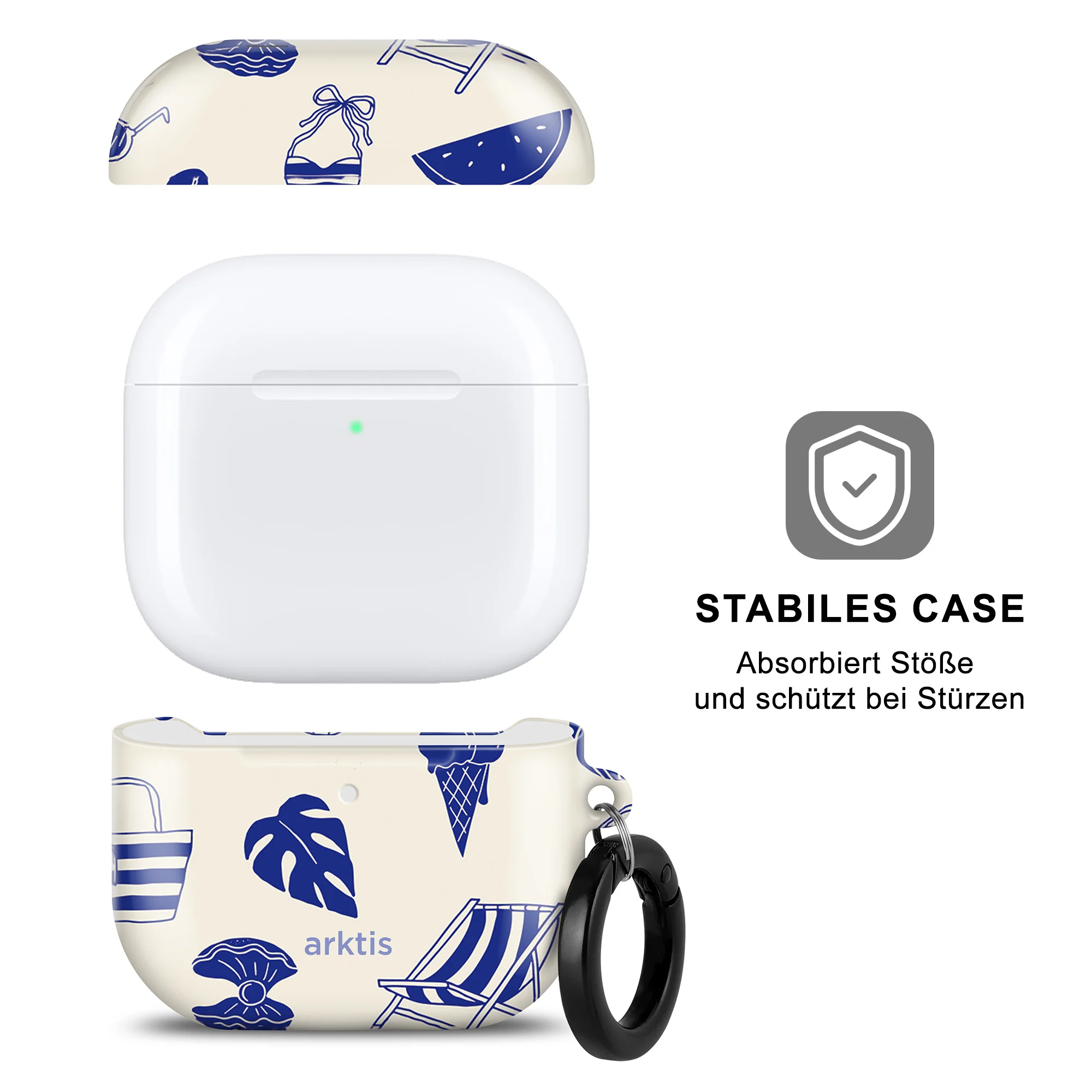 arktis AirPods 4 Hülle - Beach Style - Image 2