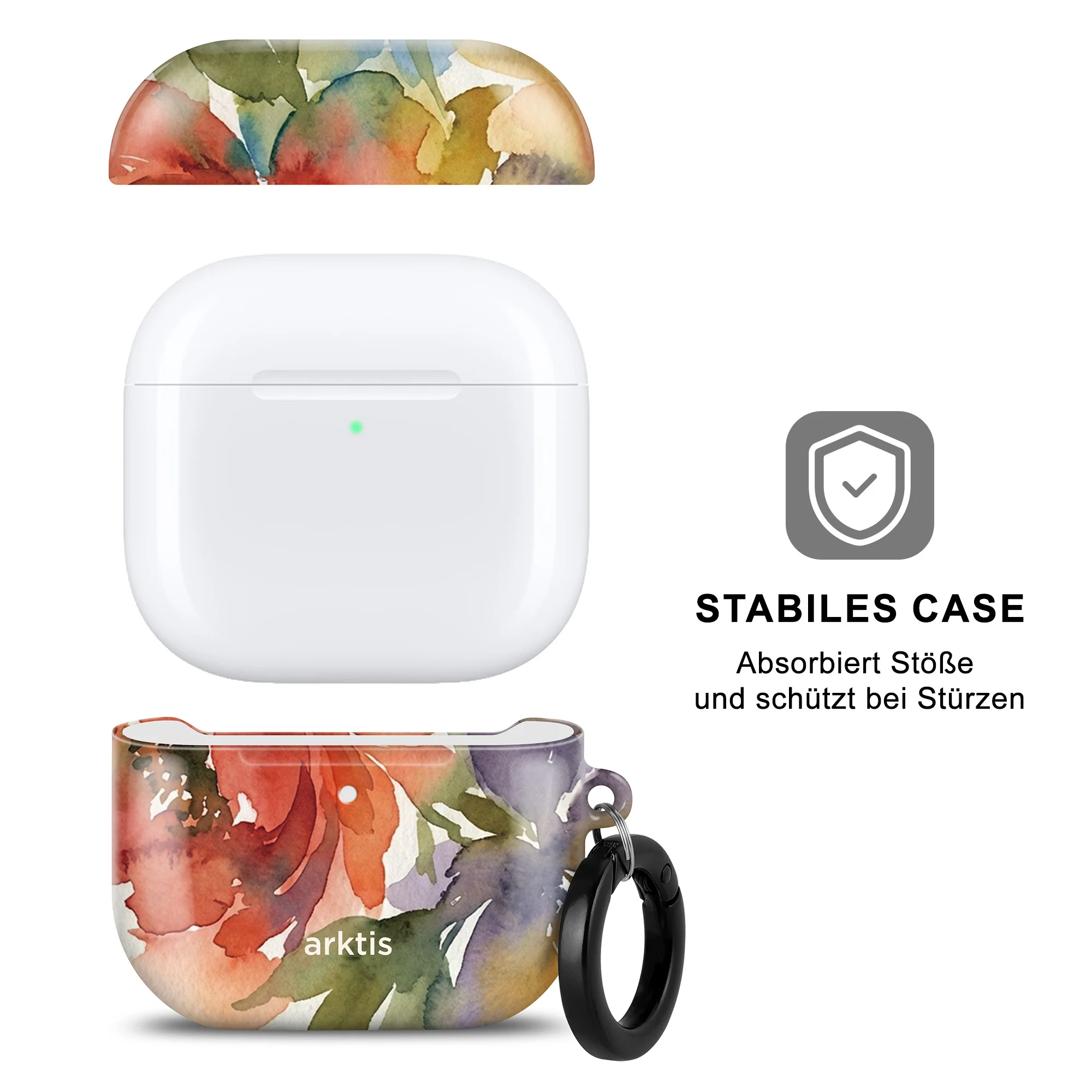 arktis AirPods 4 Hülle - Floral - Image 2