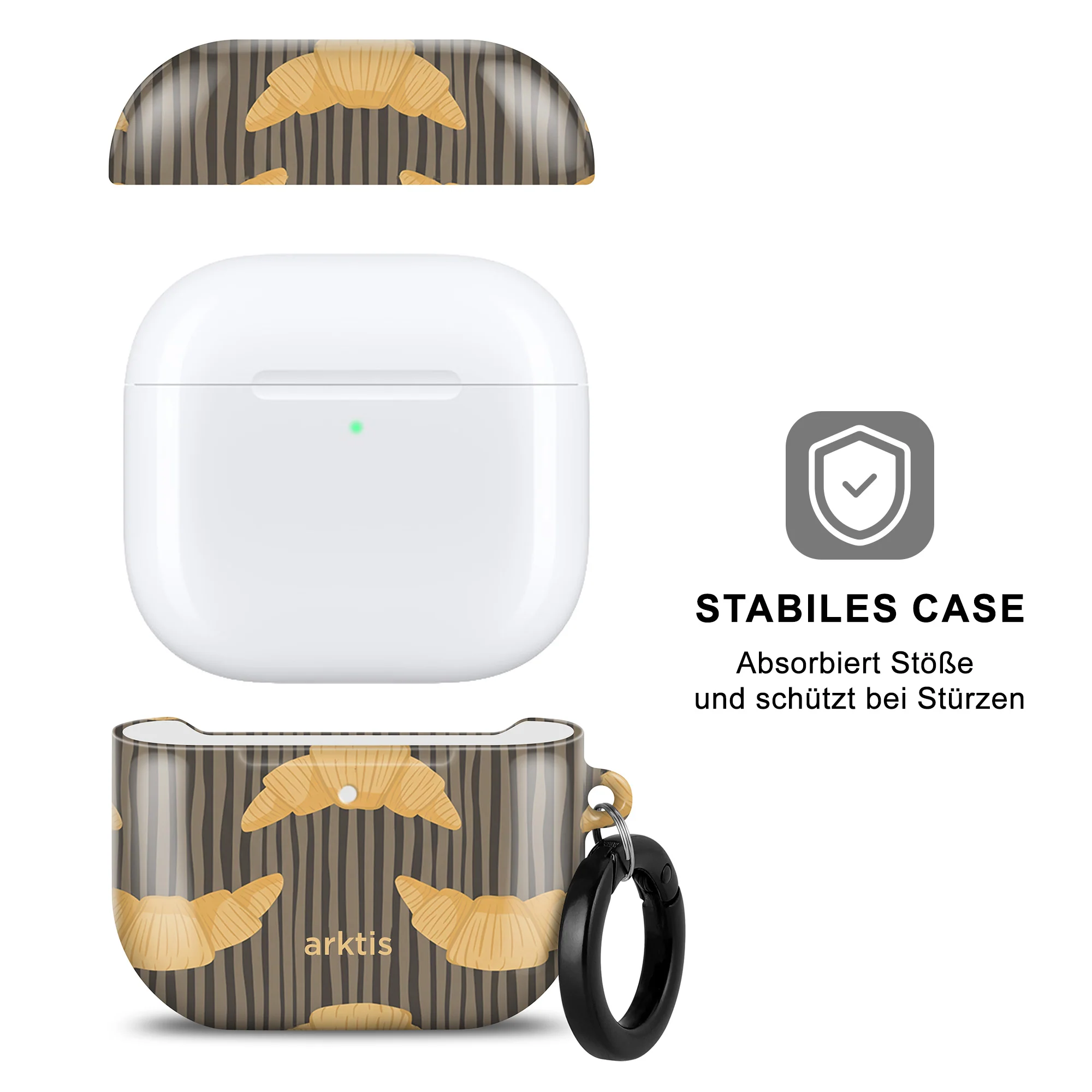 arktis AirPods 4 Hülle - French Breakfast - Image 2