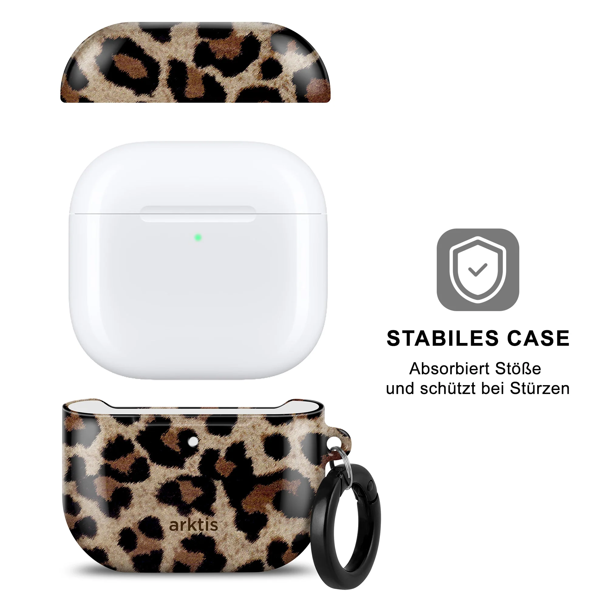 arktis AirPods 4 Hülle - Sweet Leopard - Image 2