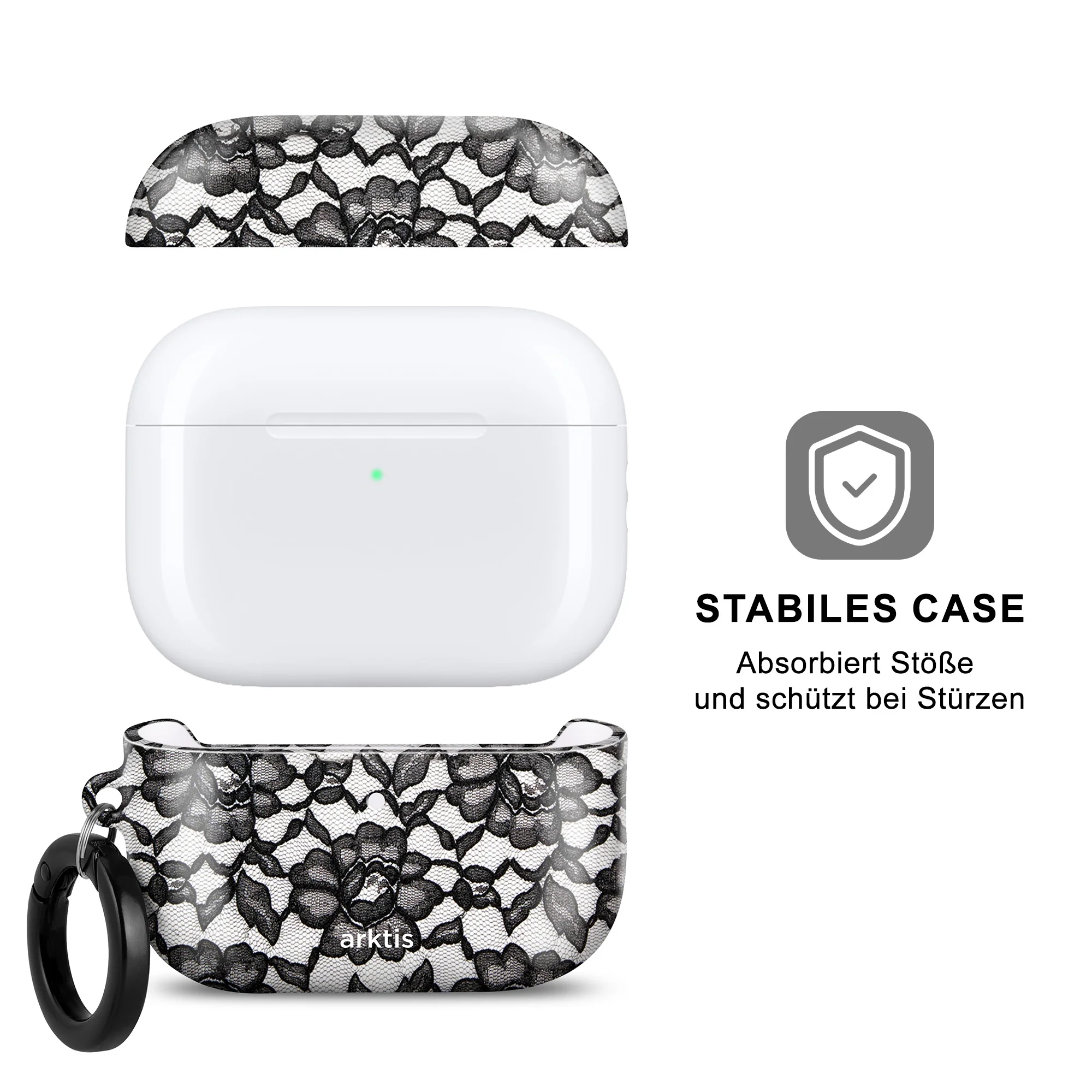arktis AirPods Pro 3 Hülle - Dark Rose - Image 2