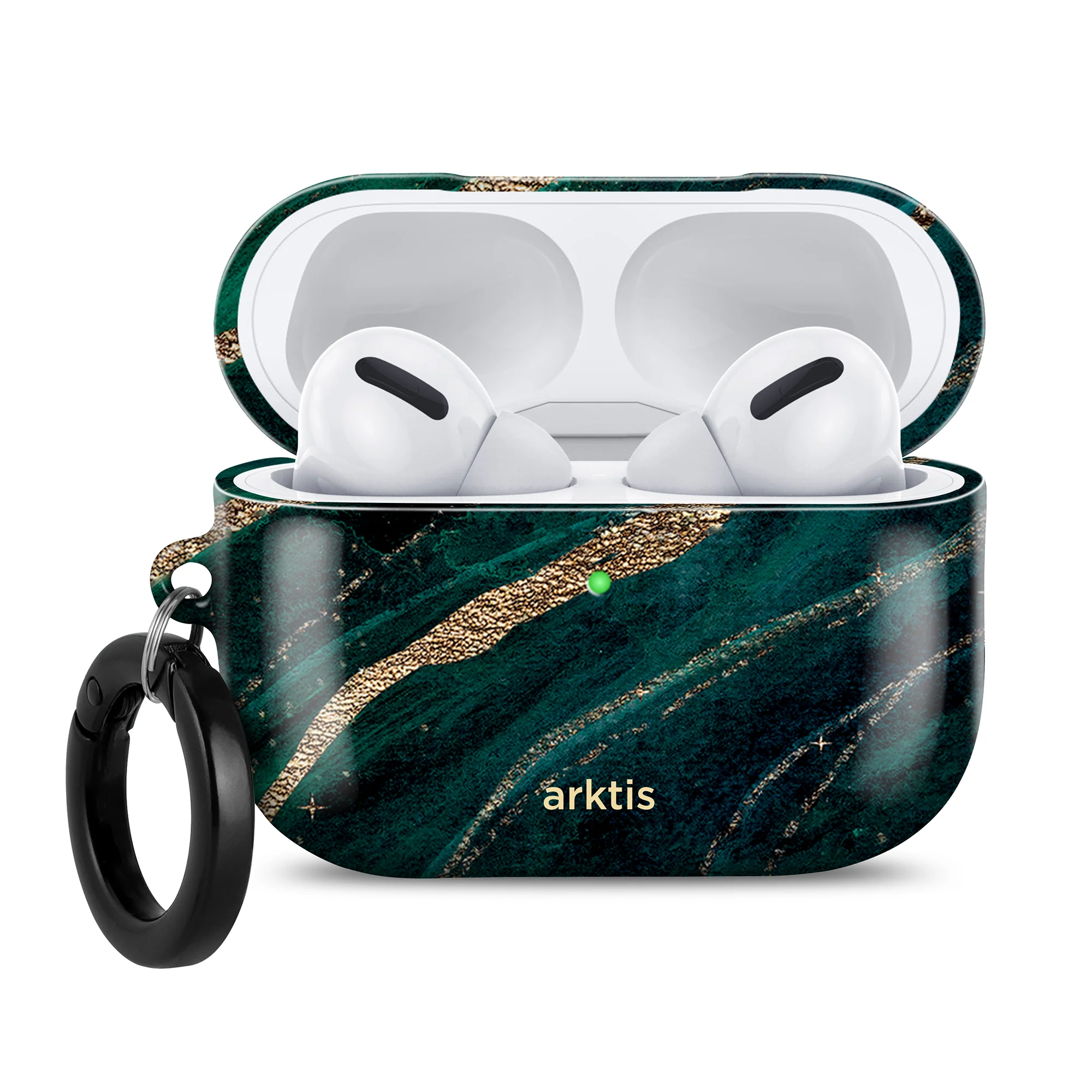 arktis AirPods Pro 3 Hülle - Green Marble