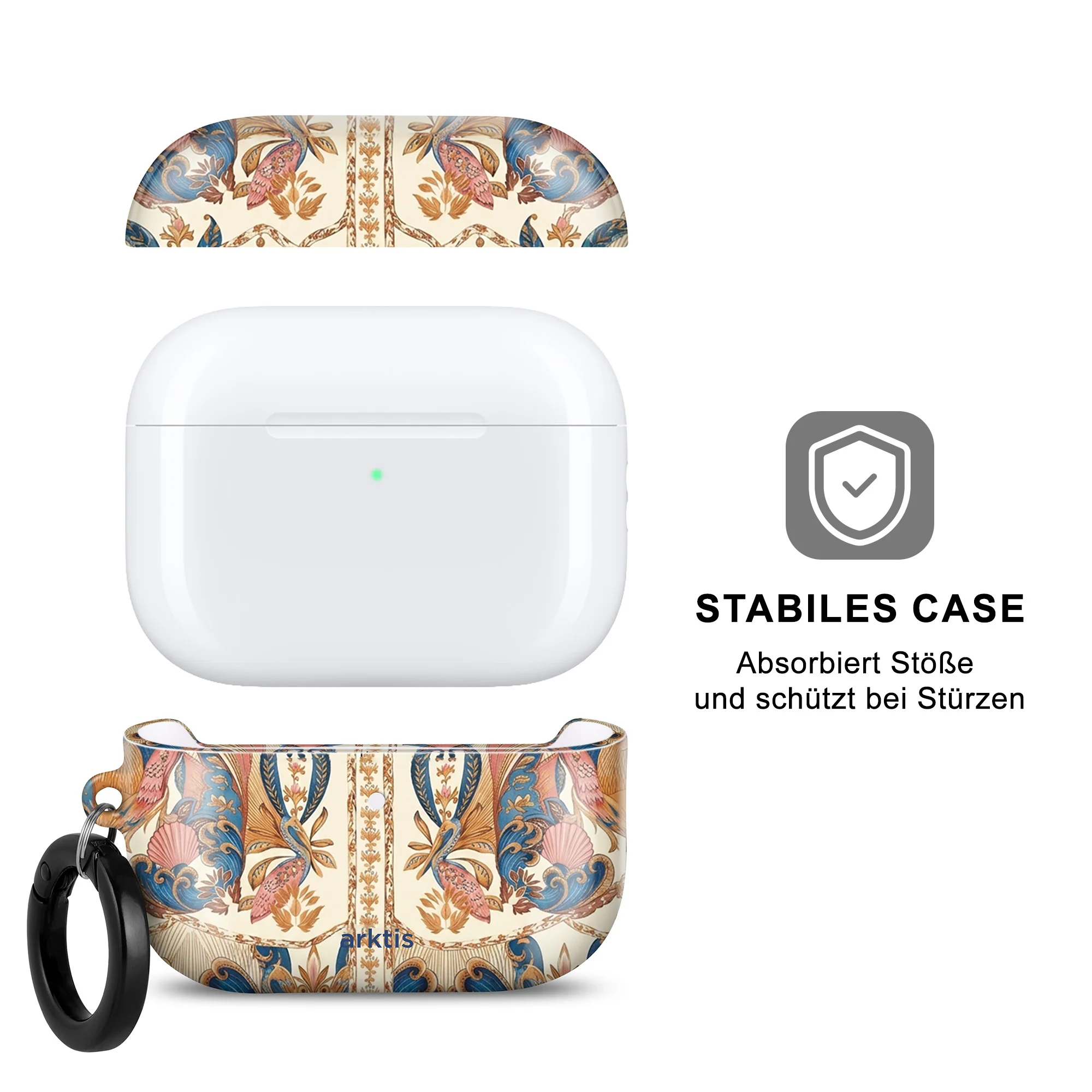 arktis AirPods Pro 3 Hülle - Peacock Palace - Image 2