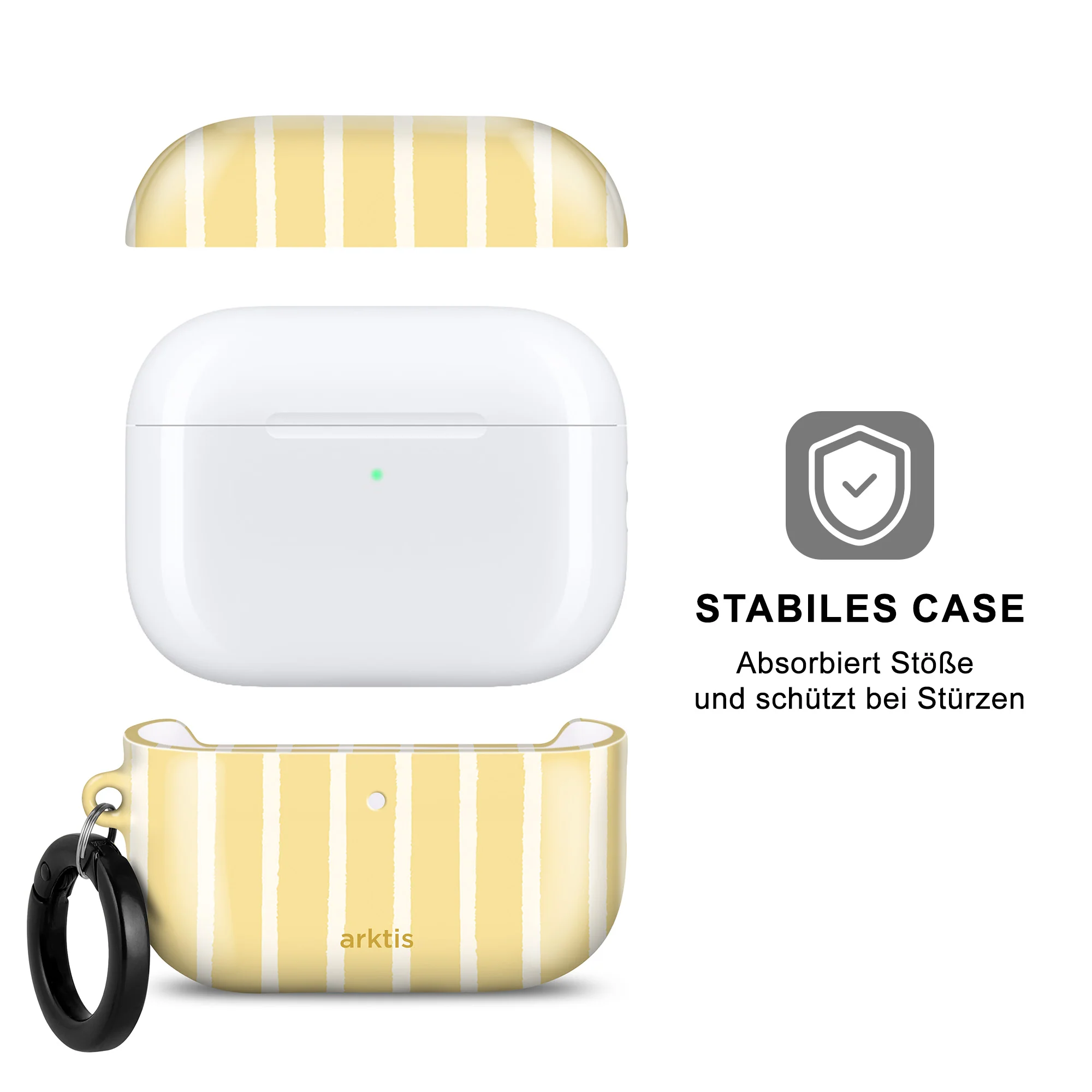 arktis AirPods Pro 3 Hülle - Sunny Stripes - Image 2