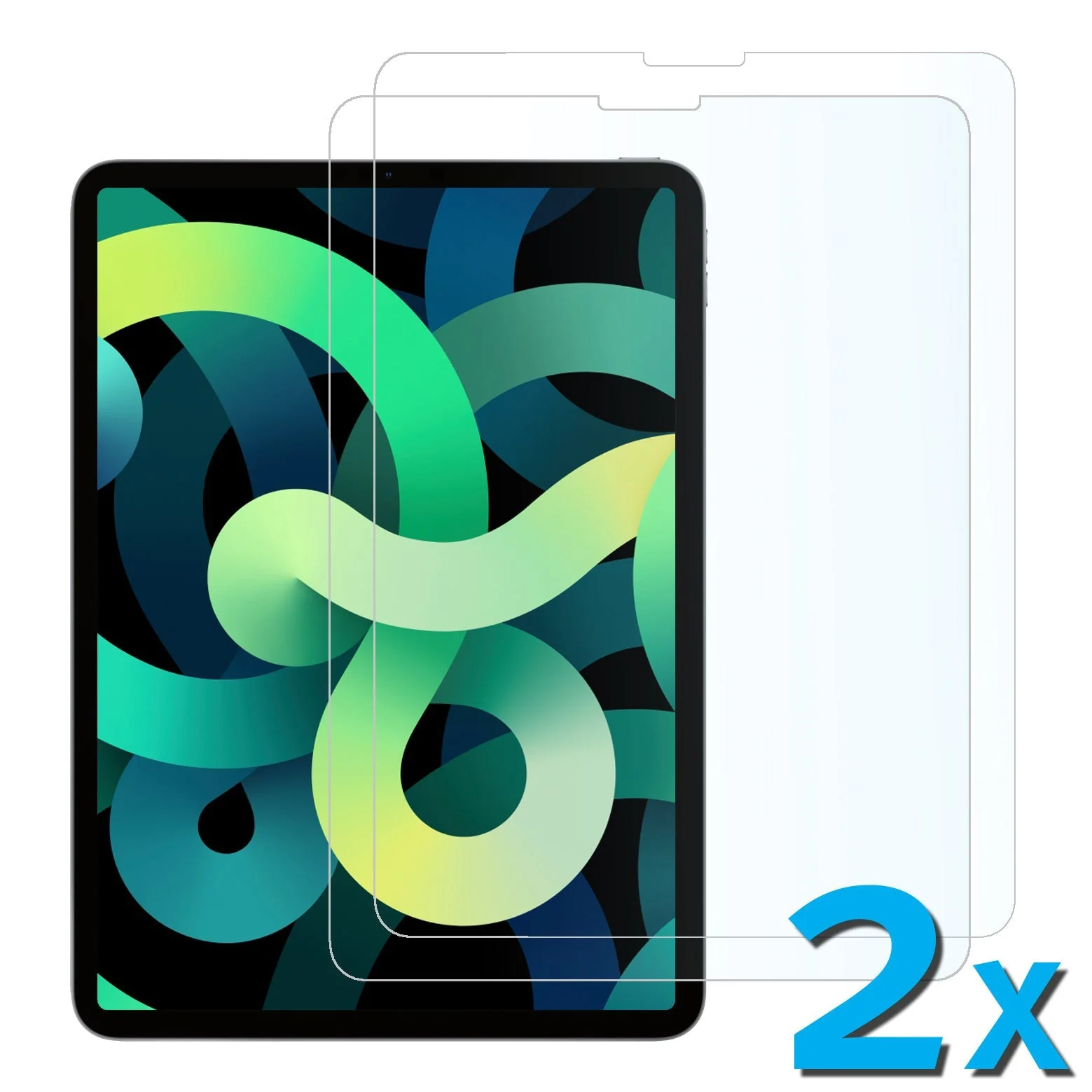 arktis iPad Air 13" (2024/2025/2026) Premium Displayschutzfolie - 2er Set - Image 2