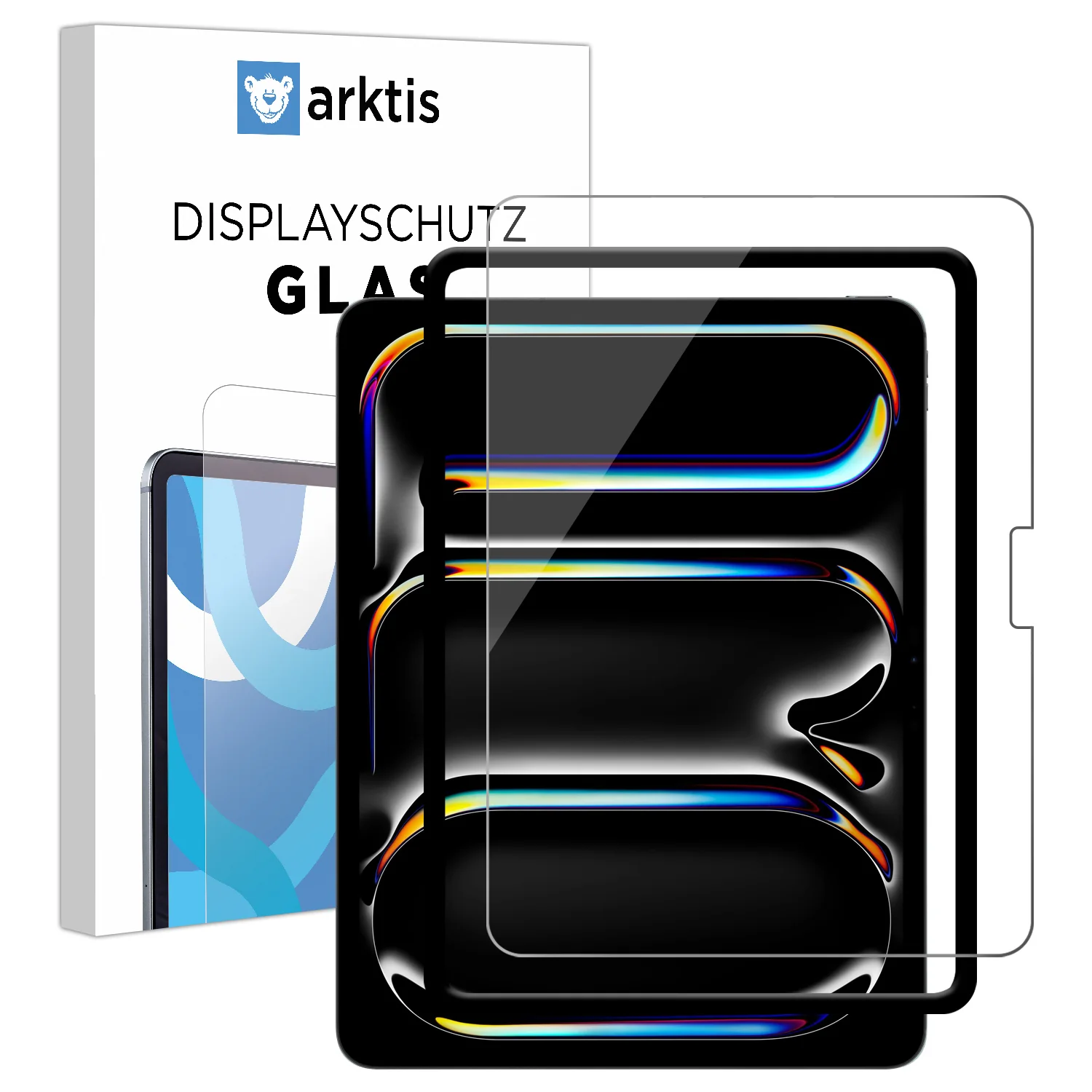 arktis iPad Pro 11" (2024/2025) Displayschutz GLAS