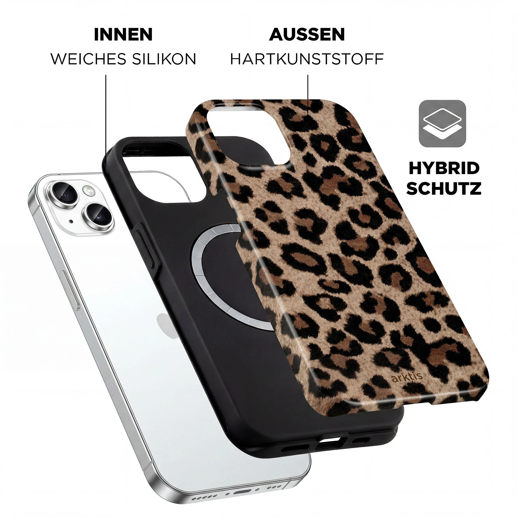arktis iPhone 14 Hülle - Sweet Leopard - Image 2