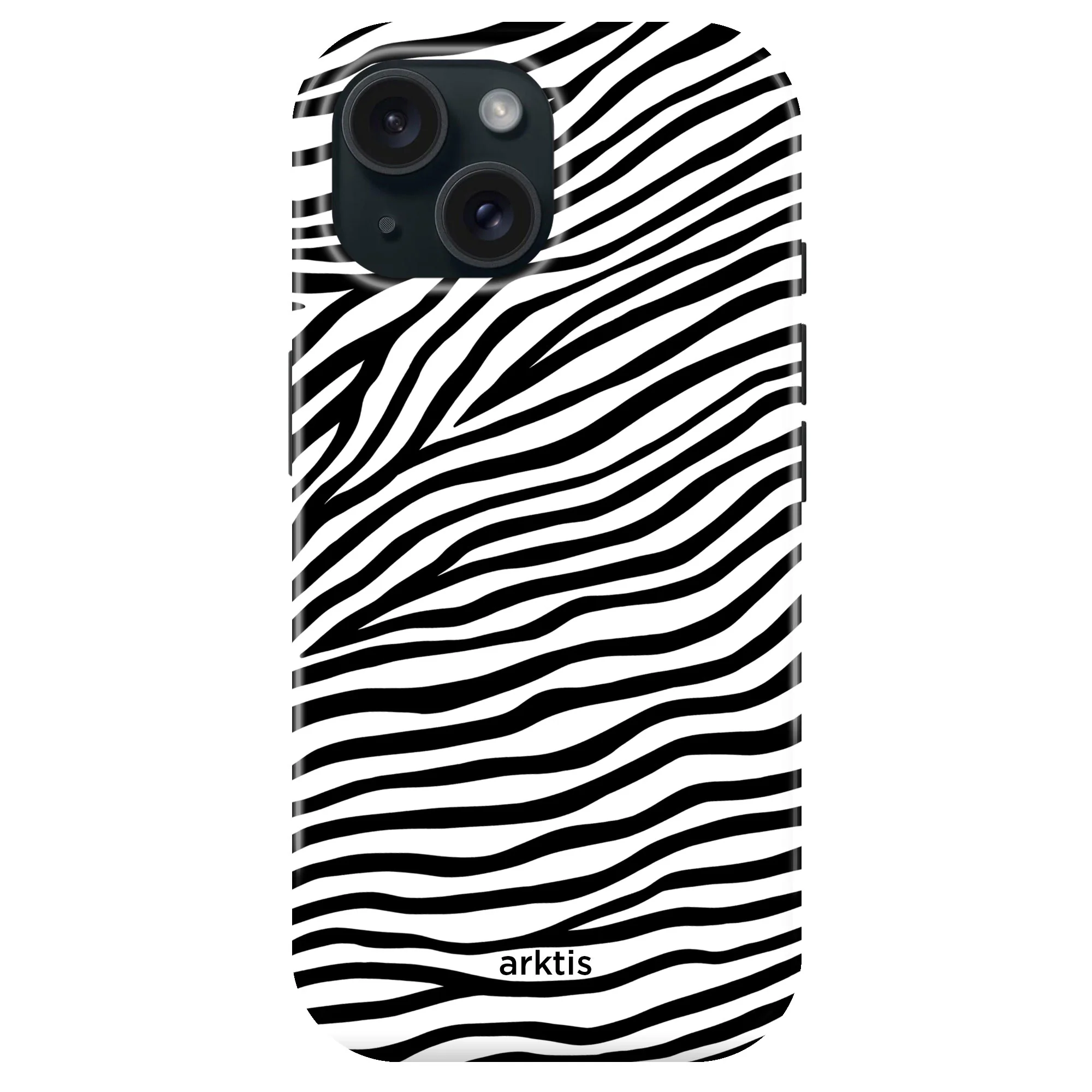 arktis iPhone 14 Hülle - Zebra