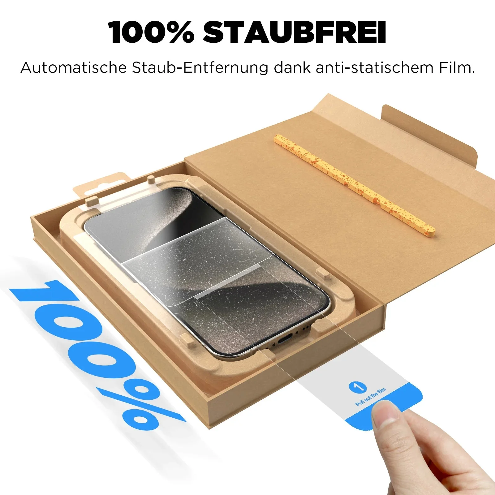 arktis 2er Set iPhone 14 Plus REVOLUTION Glas-Displayschutz - Image 3