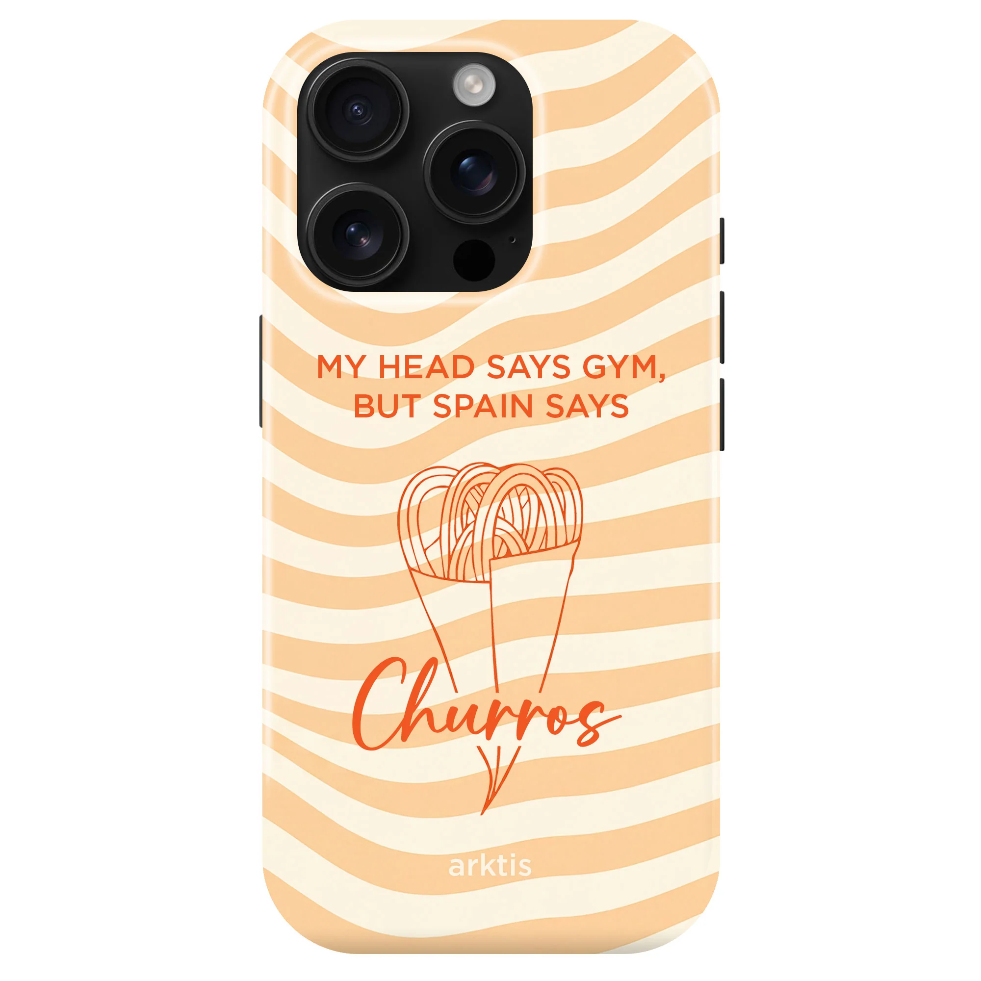 arktis iPhone 14 Pro Hülle - Churros
