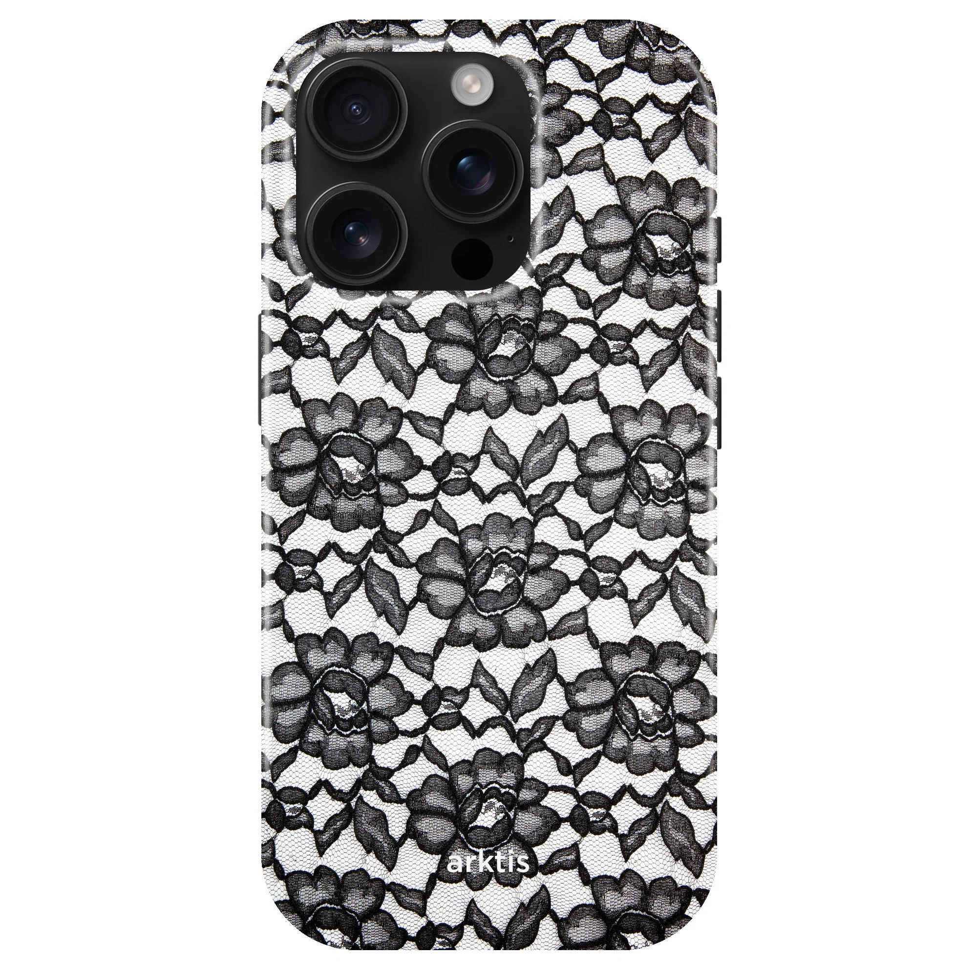 arktis iPhone 15 Pro Max Hülle - Dark Rose
