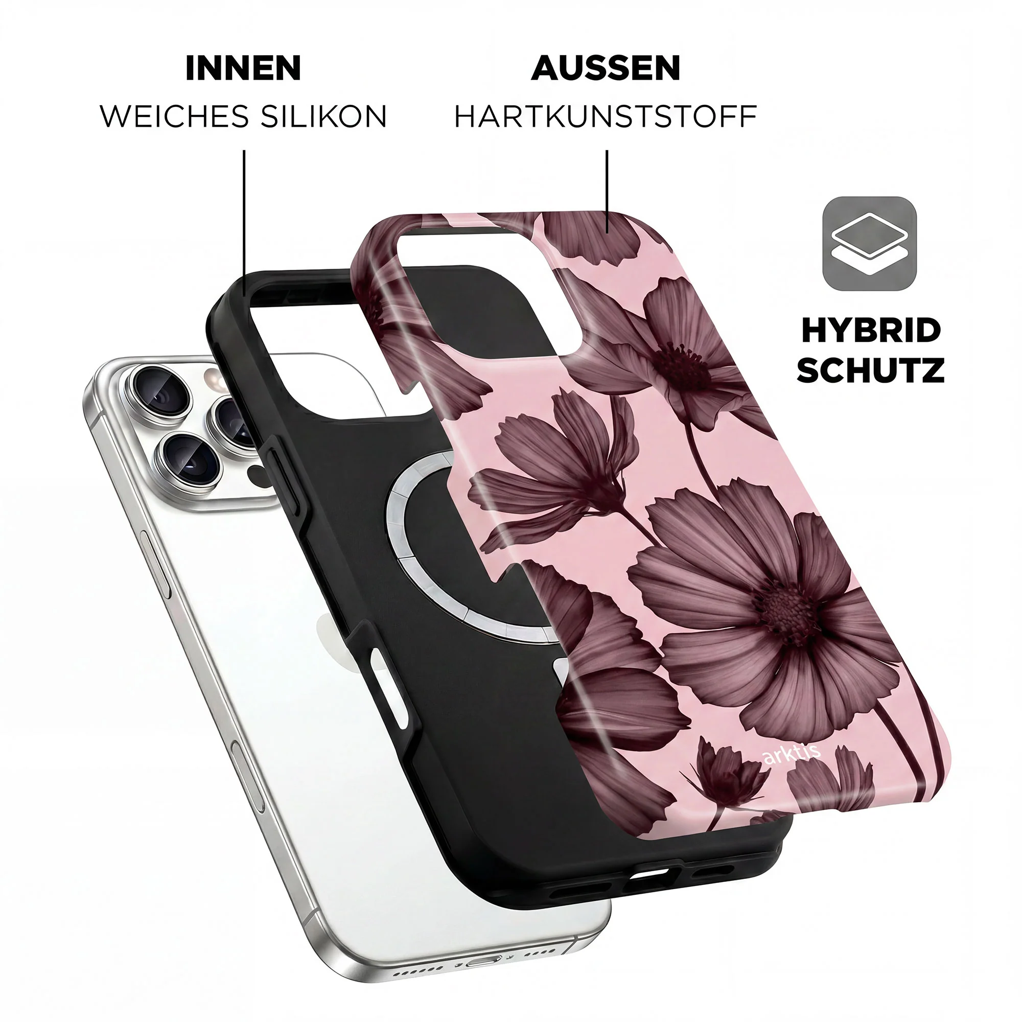 arktis iPhone 16 Pro Hülle - Bloom Case - Image 2