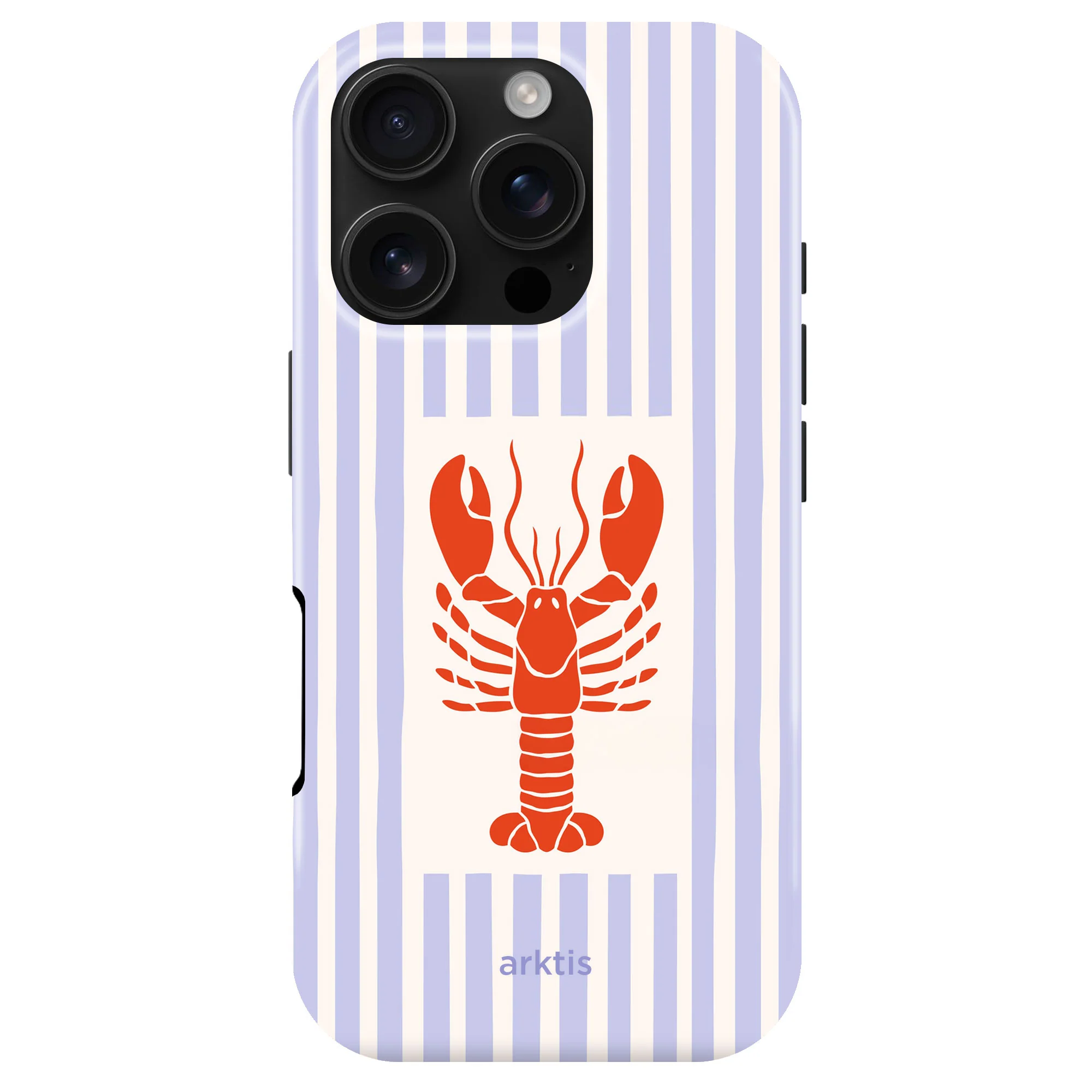 arktis iPhone 16 Pro Hülle - Lobster
