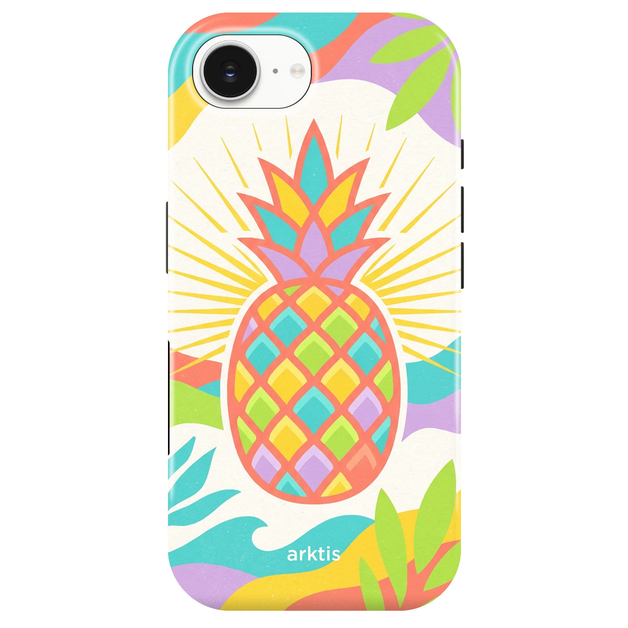 arktis iPhone 16e Hülle - Tropic Pineapple
