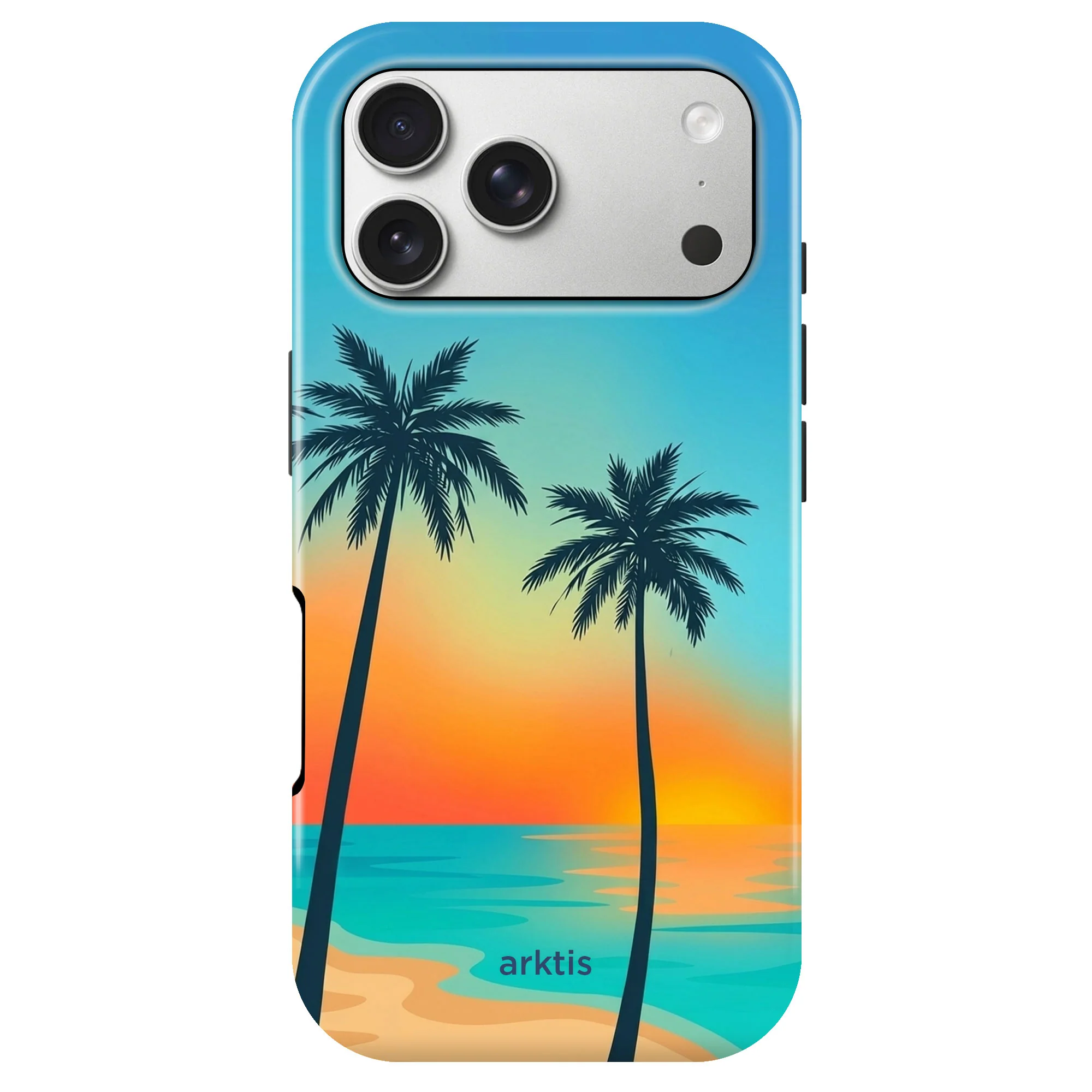arktis iPhone 17 Pro Max Hülle - Sunset Beach