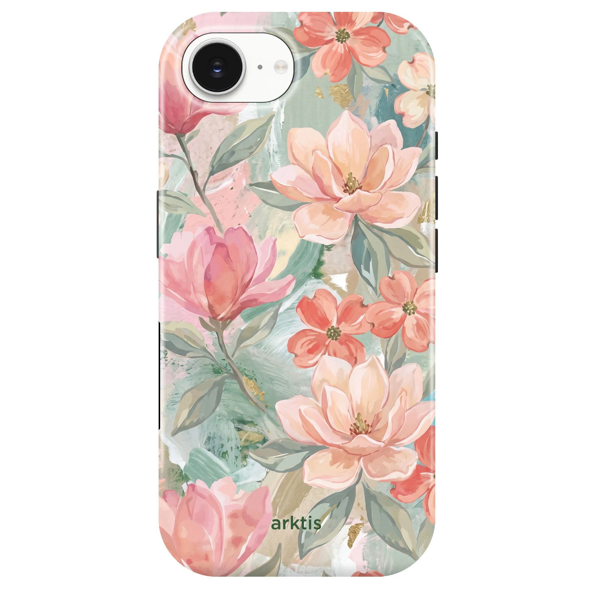 arktis iPhone 16e Hülle - Pastel Flowers