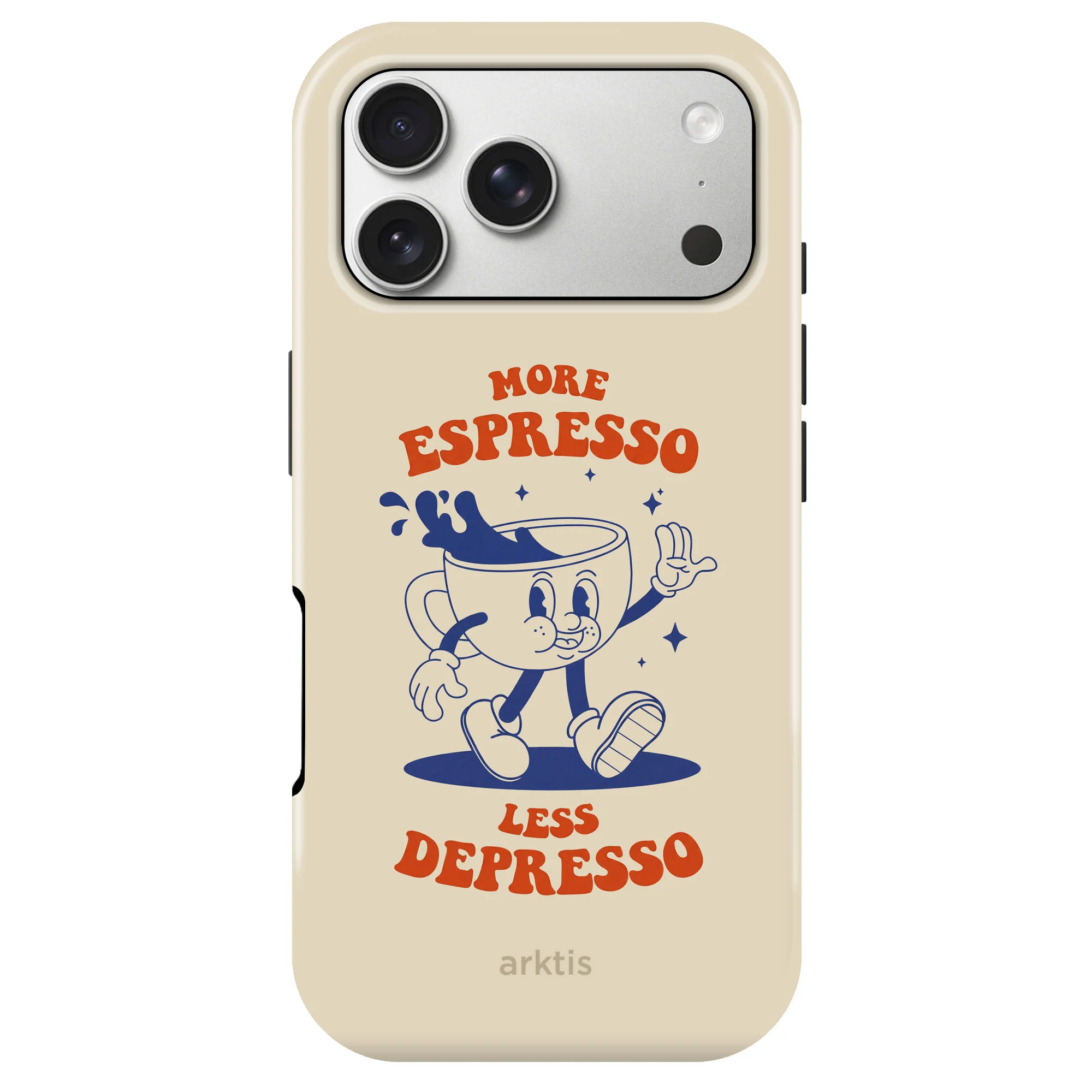 arktis iPhone 17 Pro Hülle - Espresso