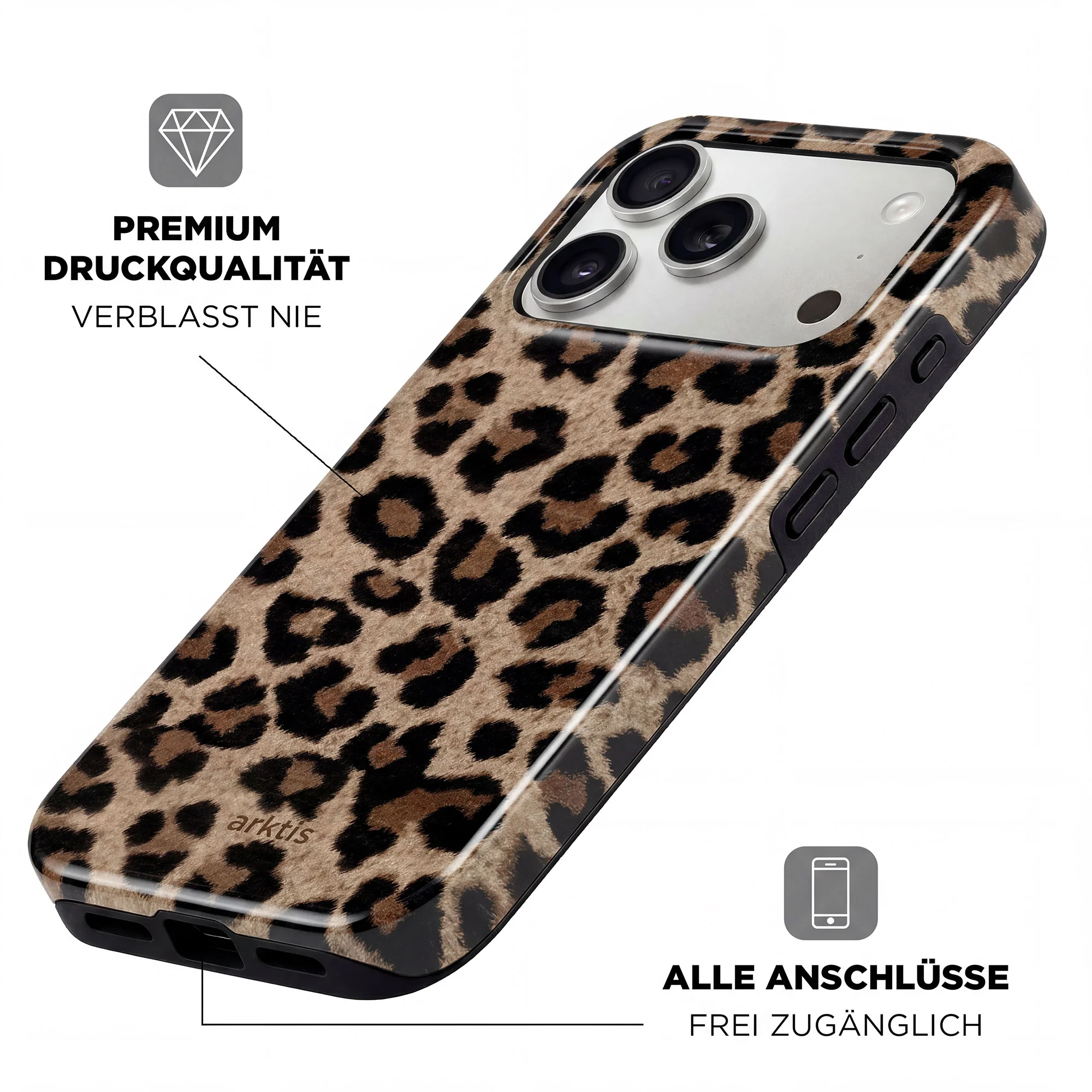 arktis iPhone 14 Hülle - Sweet Leopard - Image 3