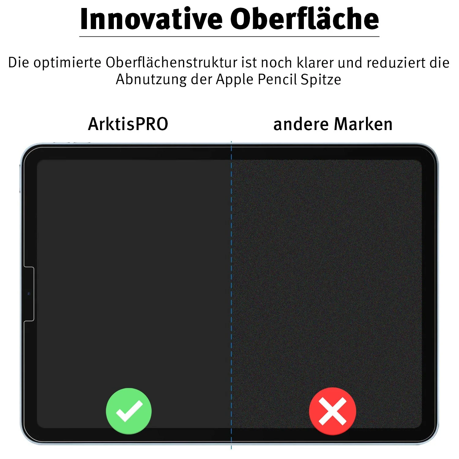 arktis PaperFeel iPad Pro 11“ (2024/2025) PREMIUM Schutzglas - Image 2
