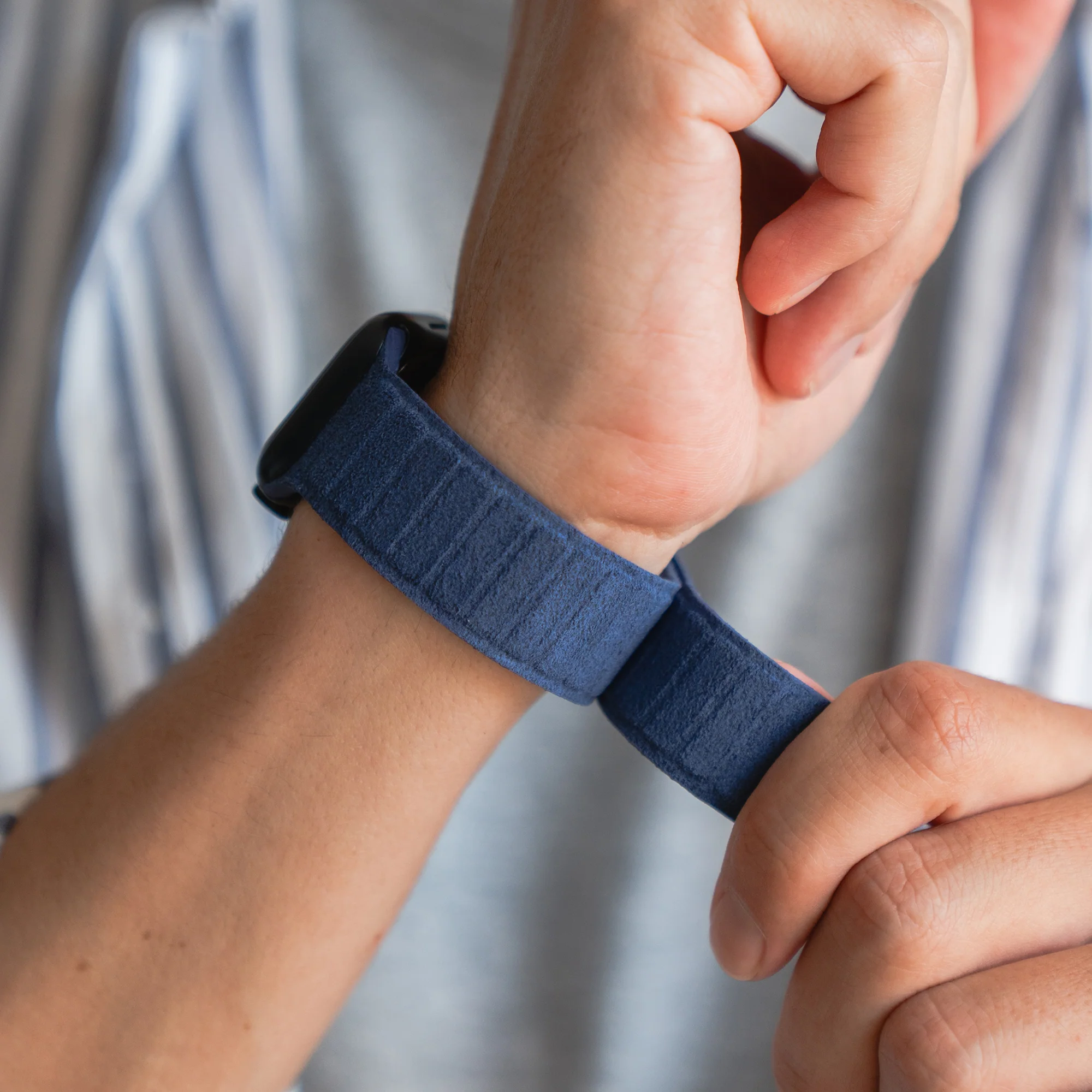 arktisband Apple Watch magnetisches Armband aus Alcantara - Image 25
