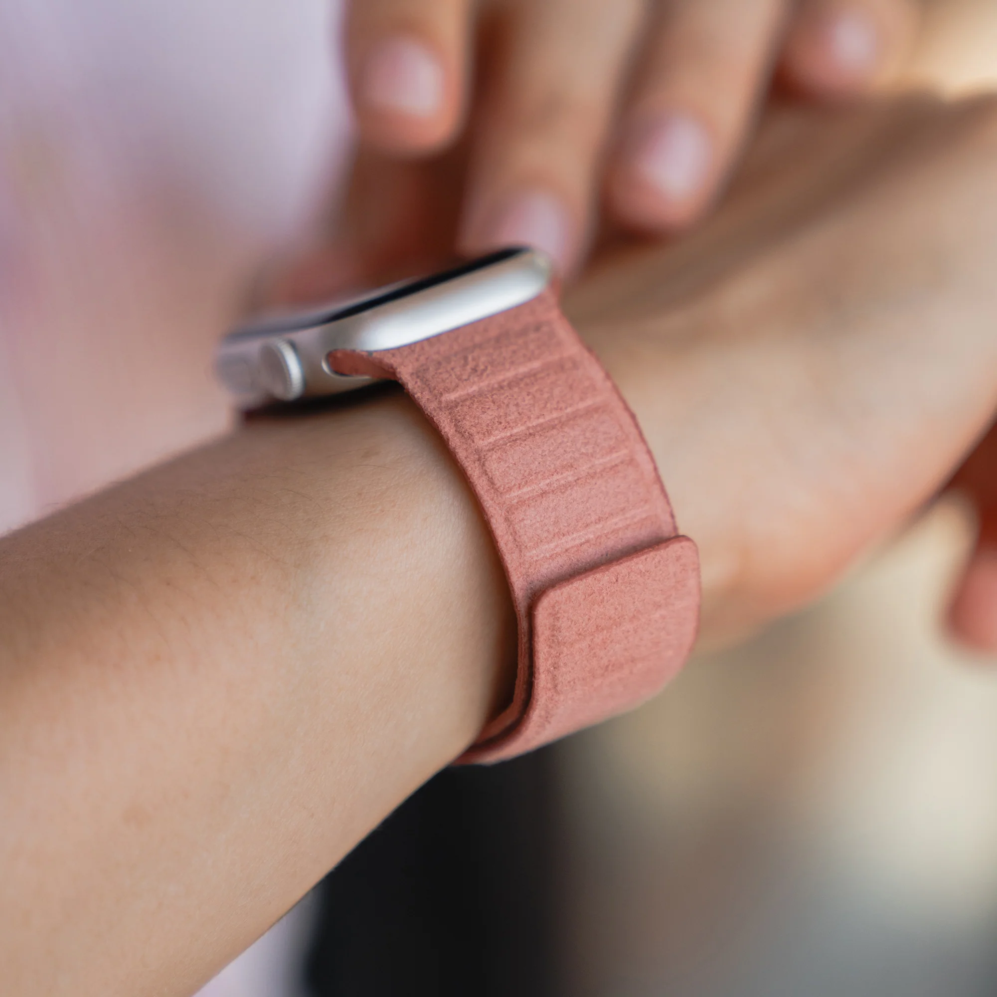 arktisband Apple Watch magnetisches Armband aus Alcantara - Image 44