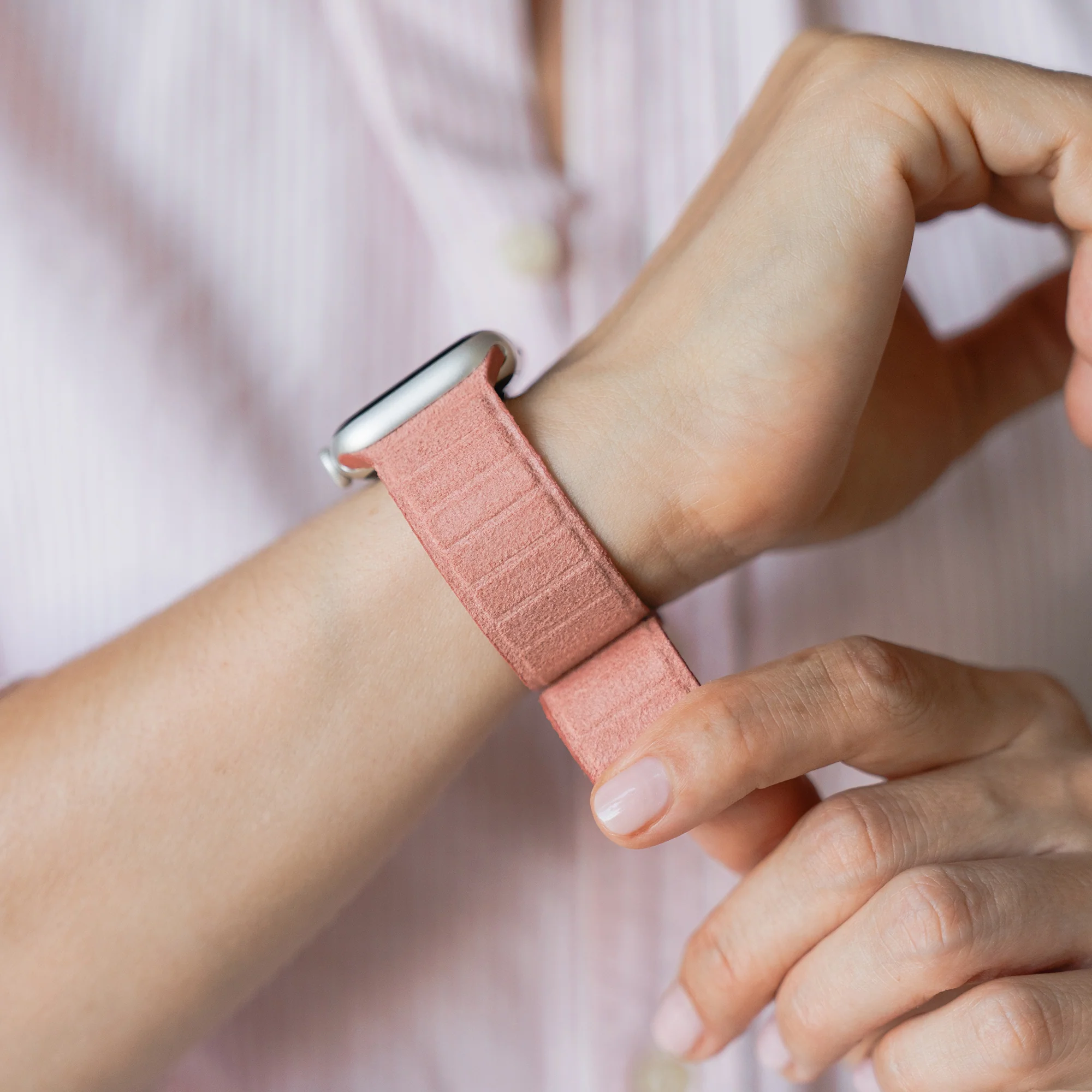 arktisband Apple Watch magnetisches Armband aus Alcantara - Image 45