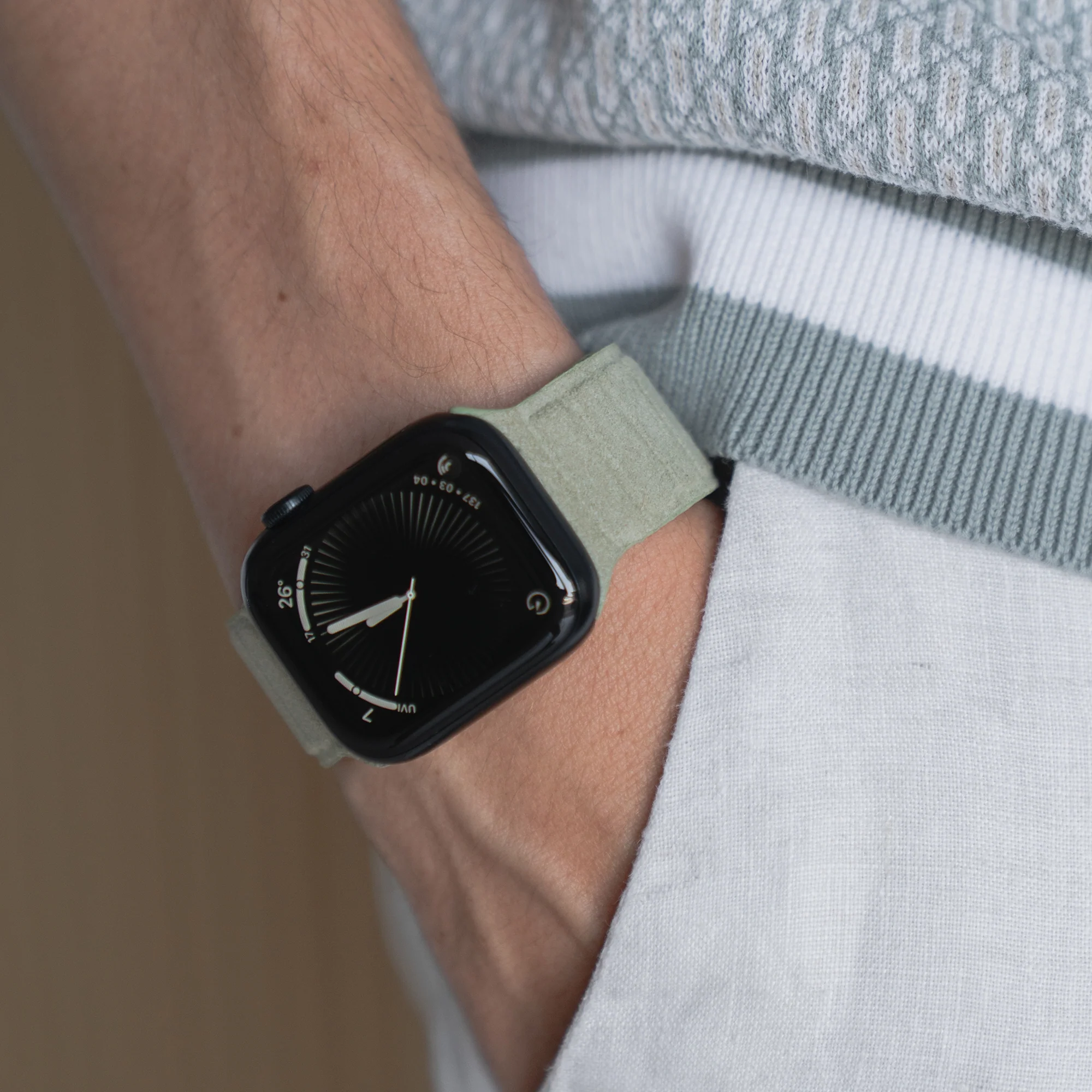 arktisband Apple Watch magnetisches Armband aus Alcantara - Image 52