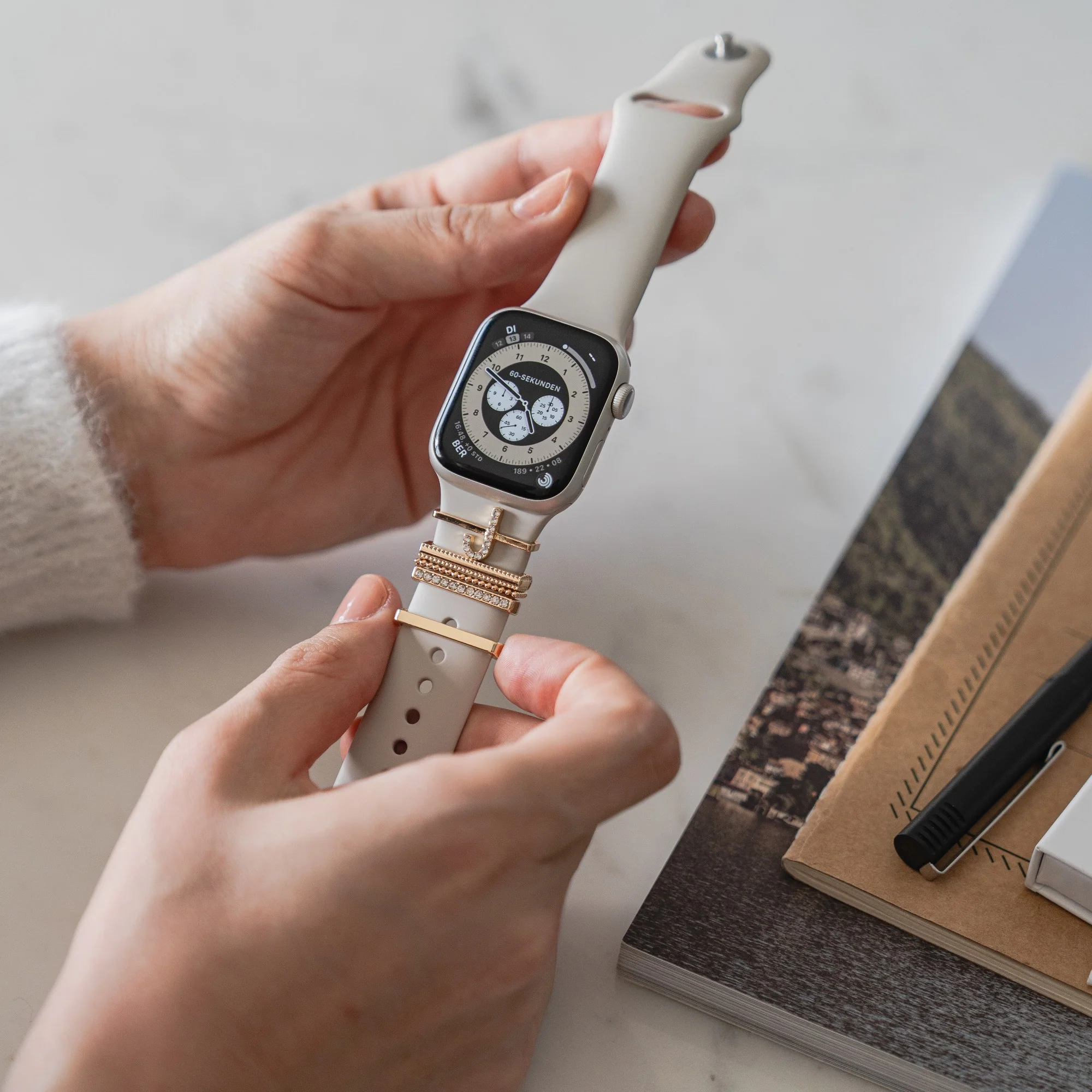arktisband Apple Watch Charms "J Style" - Image 8