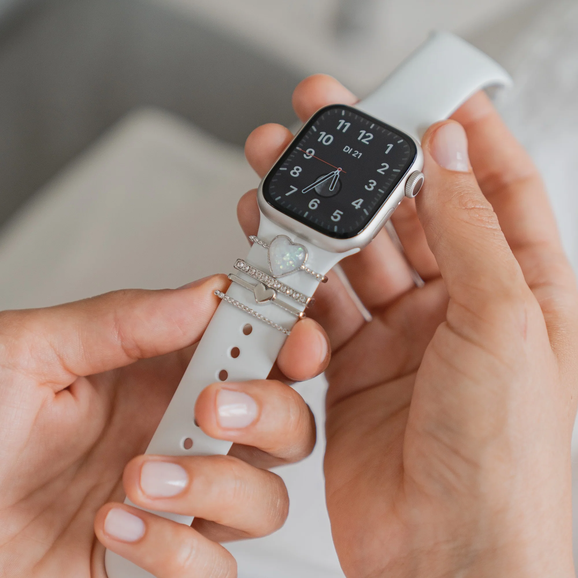 arktisband Apple Watch Charms "Loyal" - Silber - Image 3