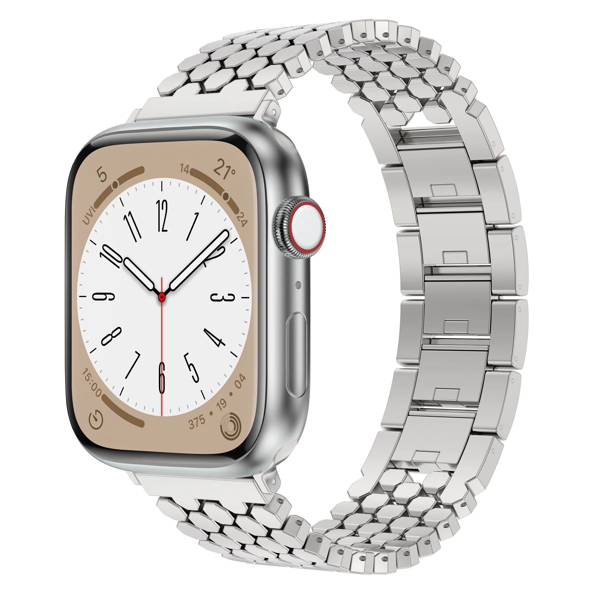 arktisband Apple Watch Edelstahl Armband „Polaris"