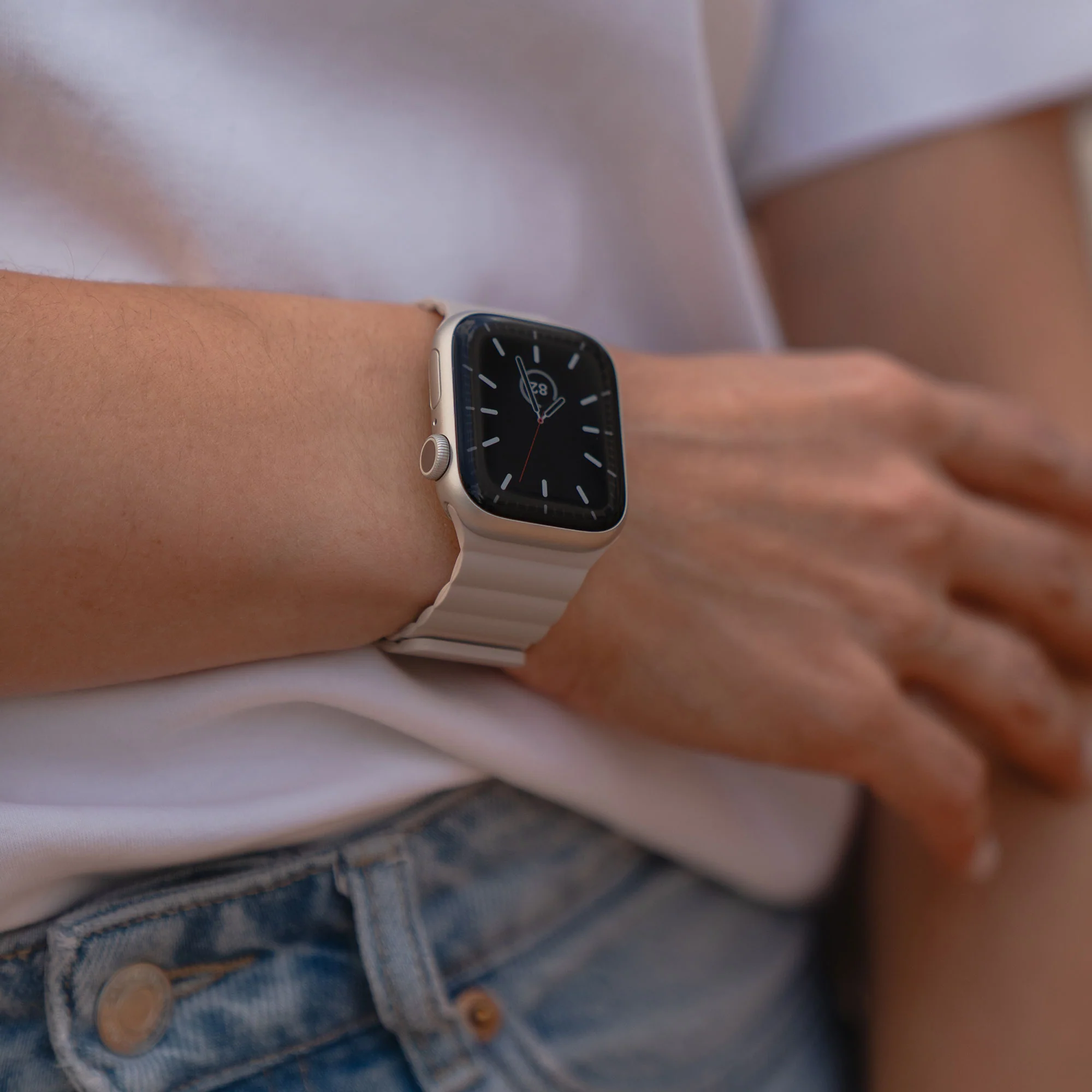 arktisband Apple Watch magnetisches Silikonarmband "Ligo" - Image 10