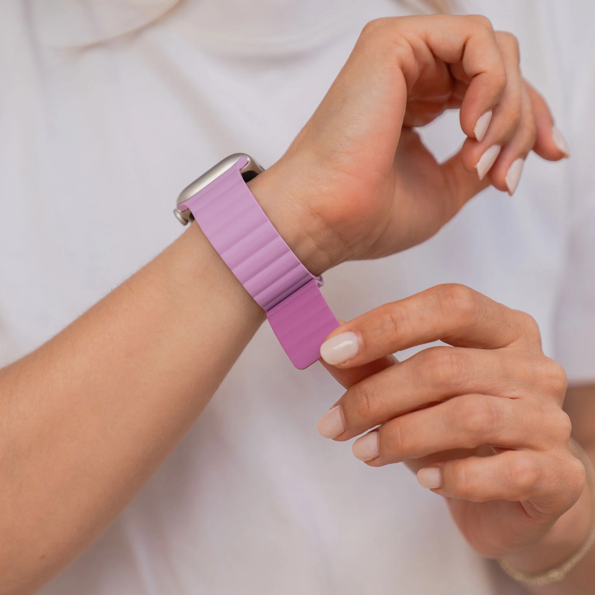 arktisband Apple Watch magnetisches Silikonarmband "Ligo" - Image 24