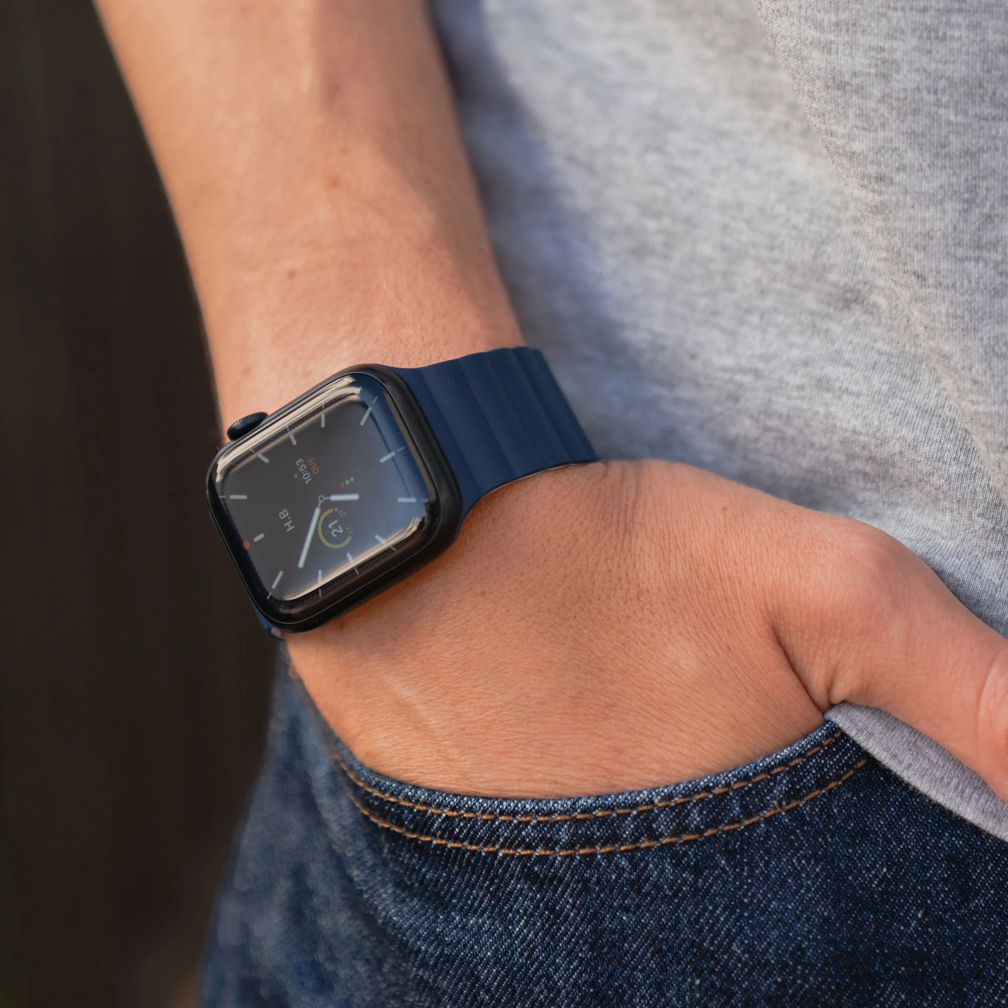 arktisband Apple Watch magnetisches Silikonarmband "Ligo" - Image 28