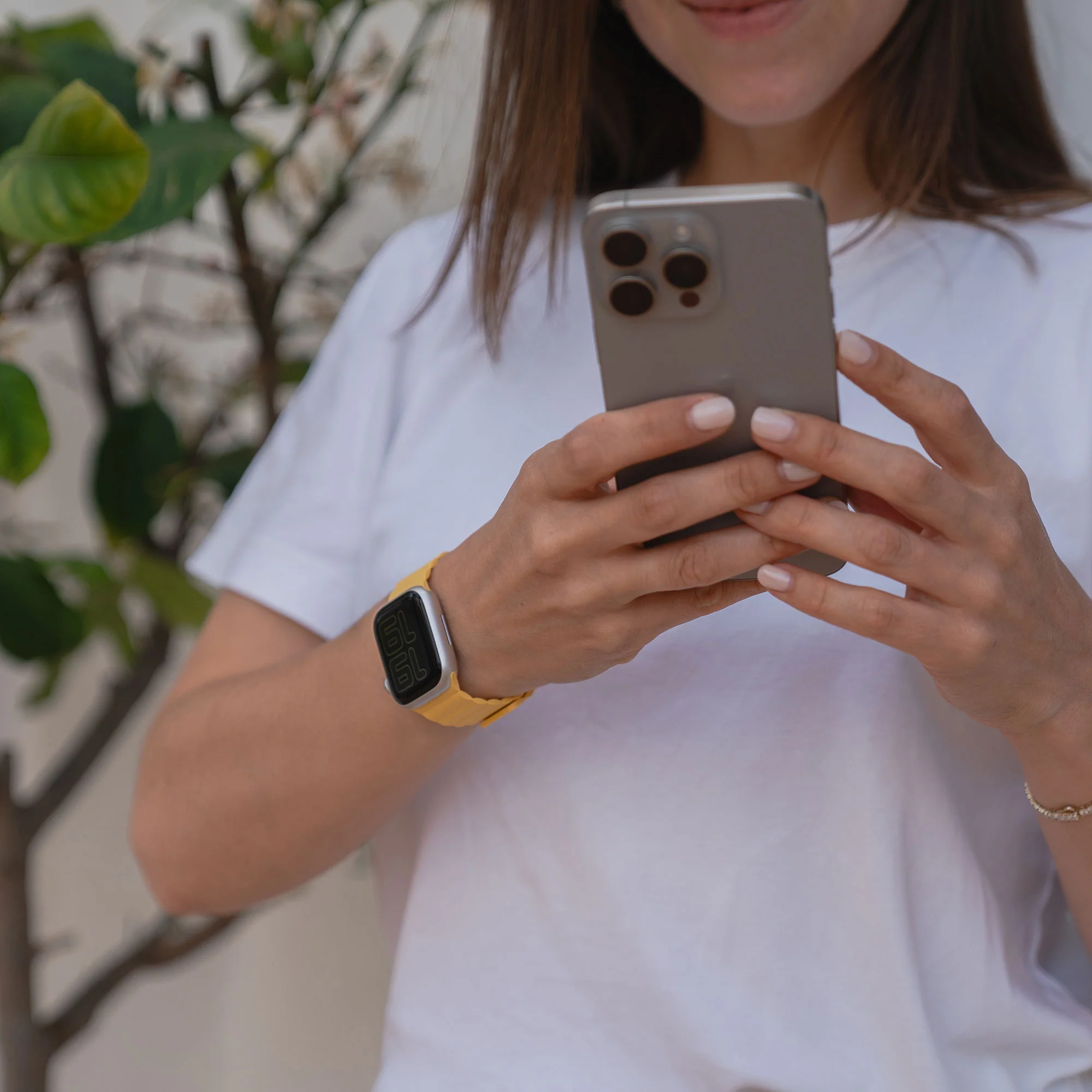 arktisband Apple Watch magnetisches Silikonarmband "Ligo" - Image 43