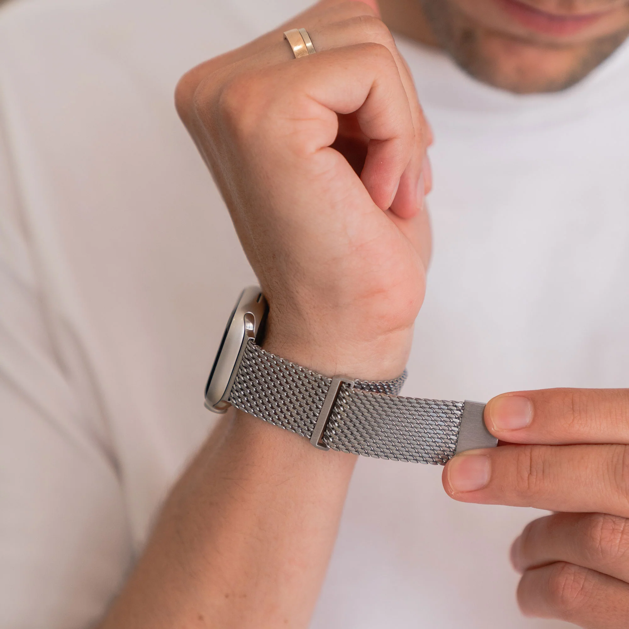 arktisband Apple Watch Milanaise Armband "Bold" - Image 4