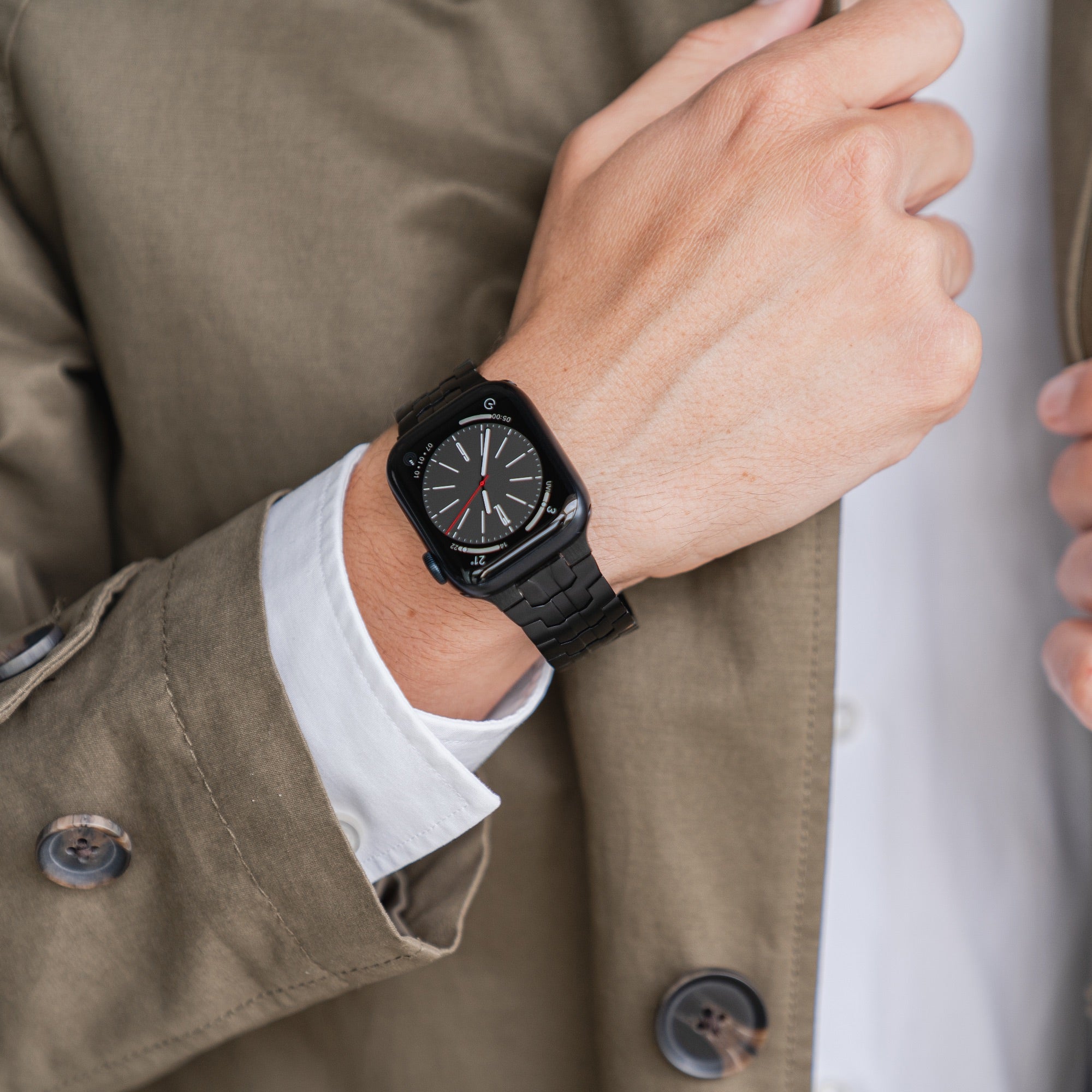 arktisband Apple Watch Ultra Edelstahl Armband "Pathfinder" - Image 12