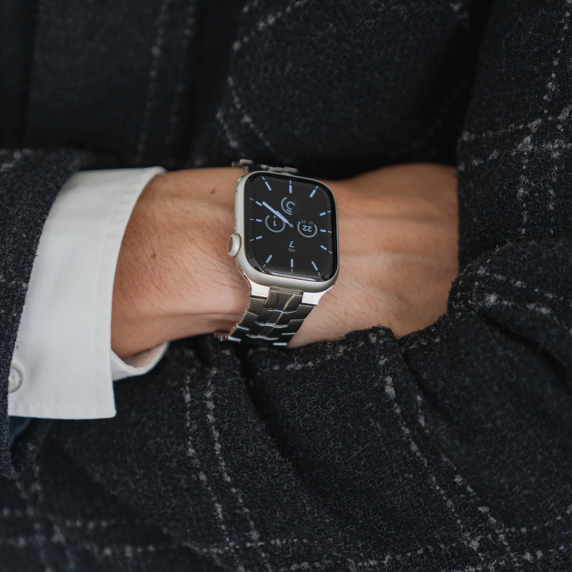 arktisband Apple Watch Ultra Edelstahl Armband "Pathfinder" - Image 22