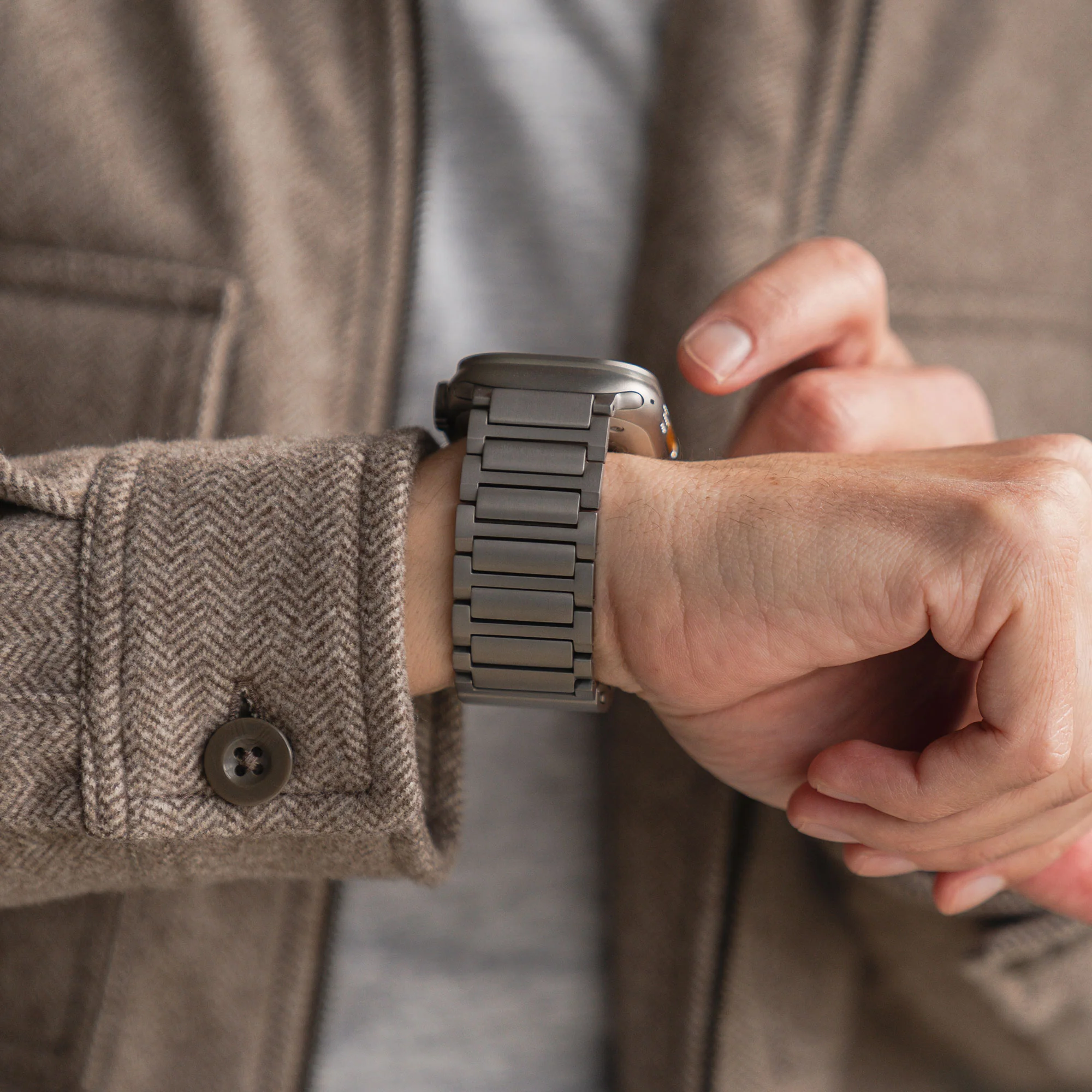 arktisband Apple Watch Ultra Titanarmband „Maverick“ - Image 12