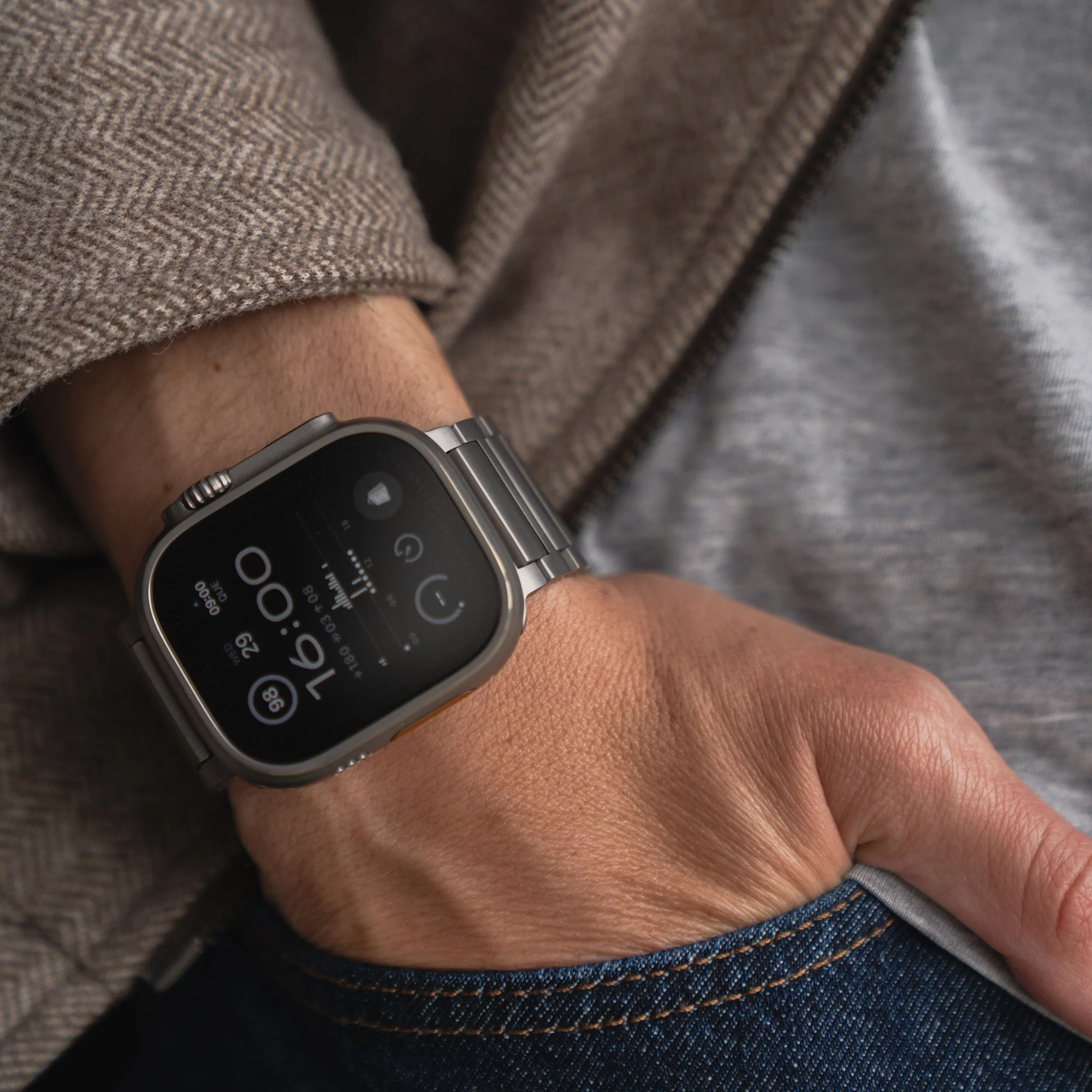 arktisband Apple Watch Ultra Titanarmband „Maverick“ - Image 14