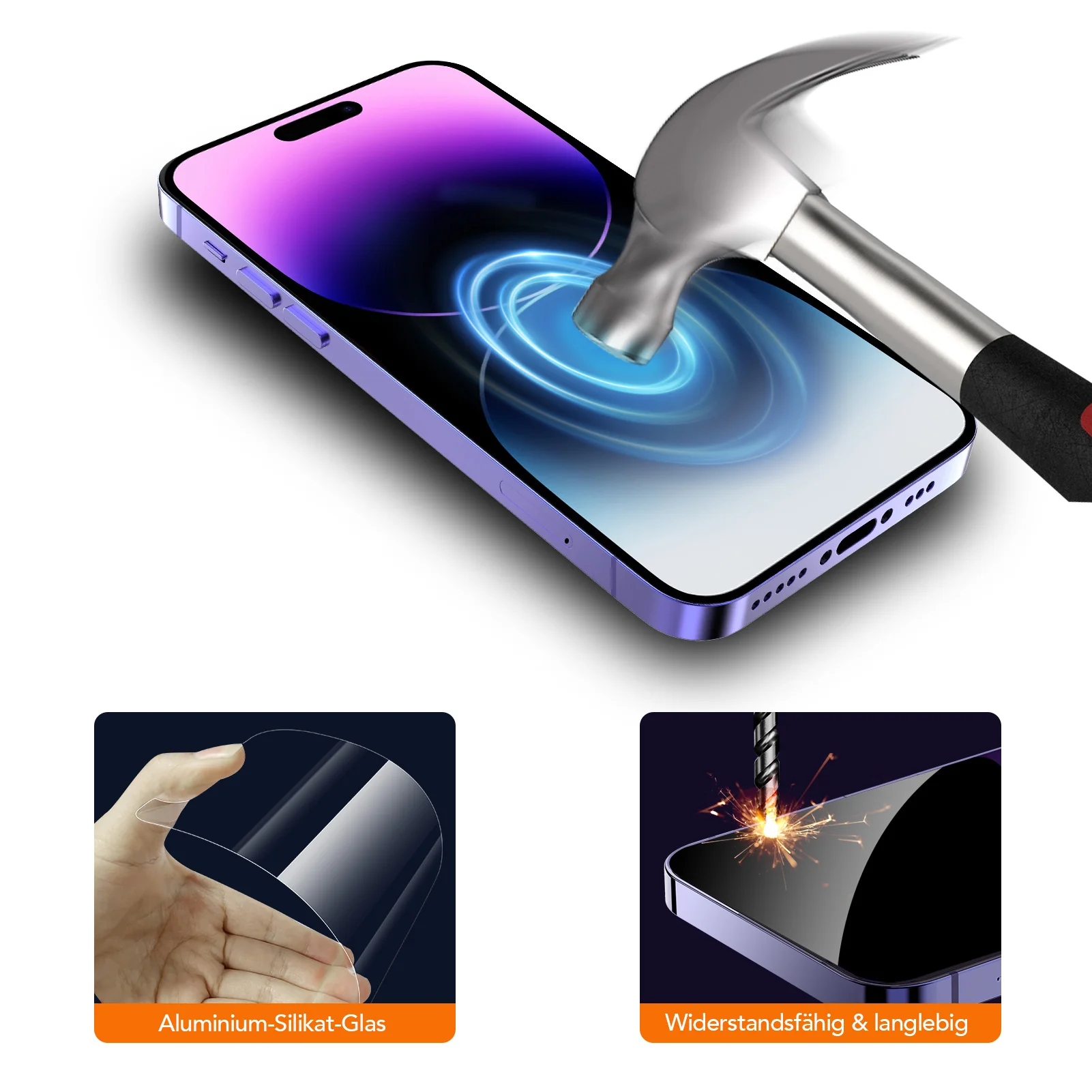 arktis 2er Set iPhone REVOLUTION Glas-Displayschutz - Image 24