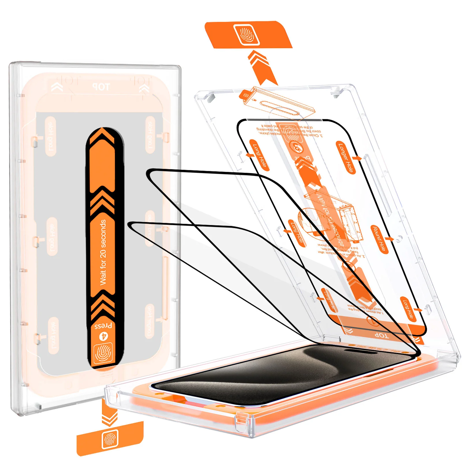arktis 2er Set iPhone REVOLUTION Glas-Displayschutz - Image 27