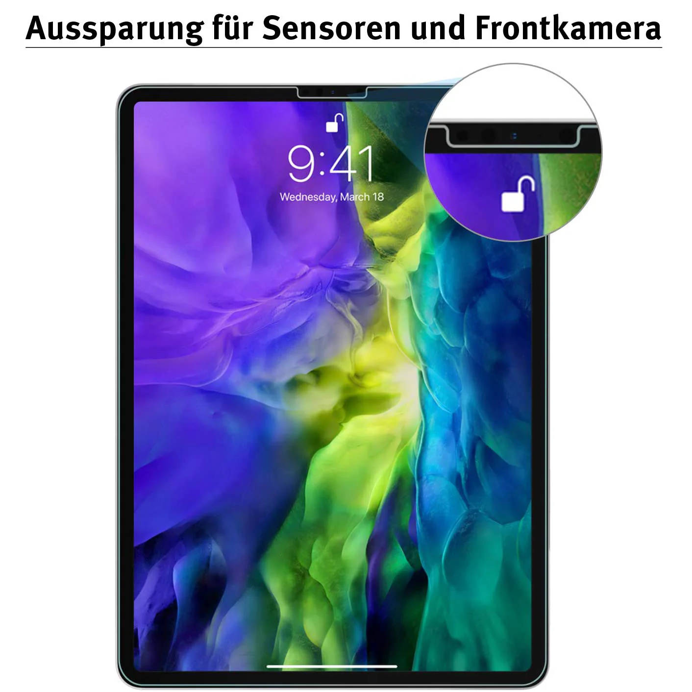 ArktisPRO iPad Air 10,9" (2022/2020) Displayschutz GLAS - Image 4