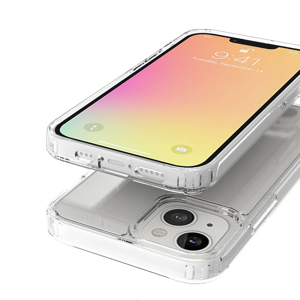 ArktisPRO iPhone 13 mini Hülle Cushion Clear Case glasklar - Image 7