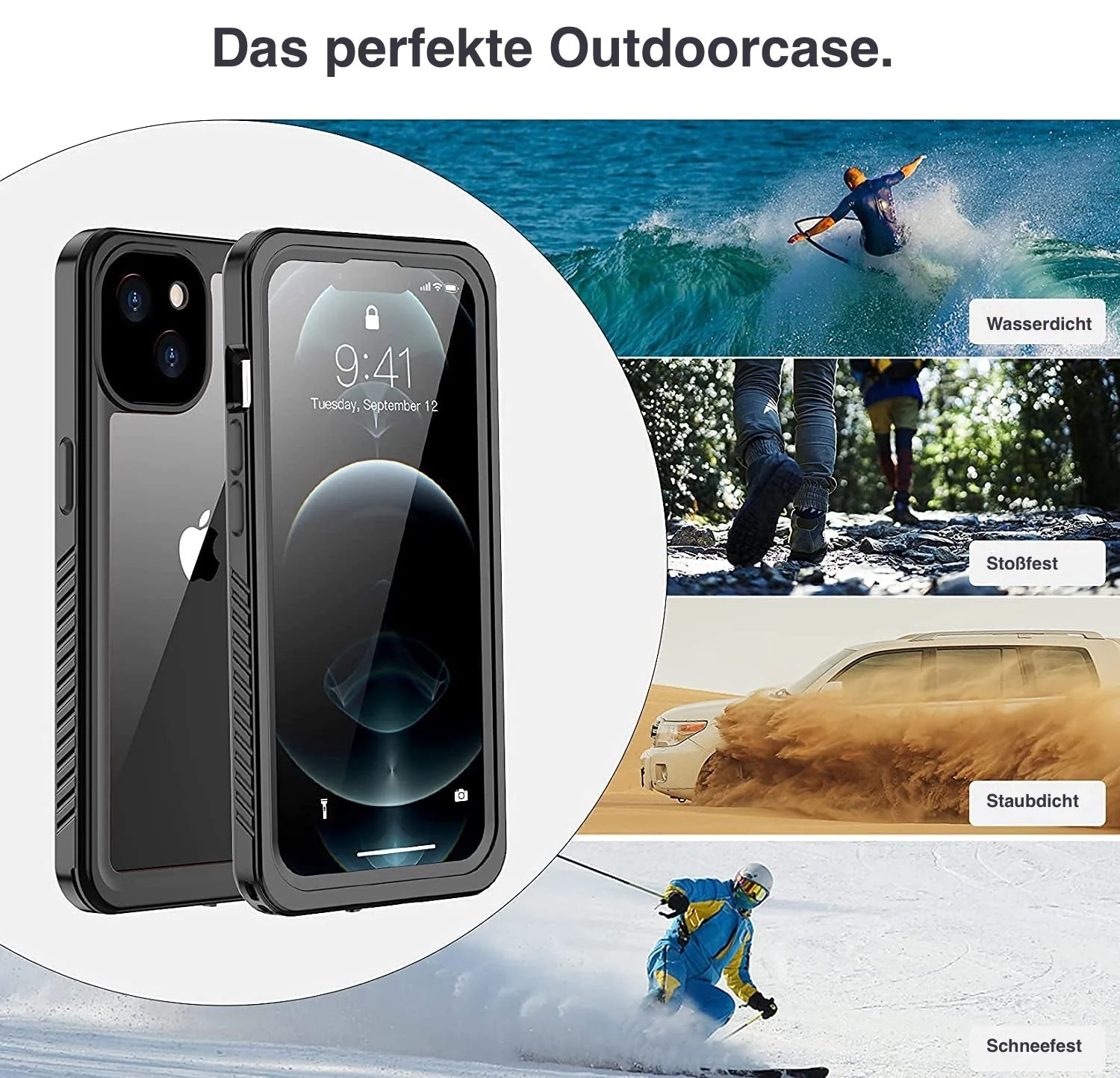 ArktisPRO iPhone 14 Plus Wasserdichtes Actioncase - Image 6