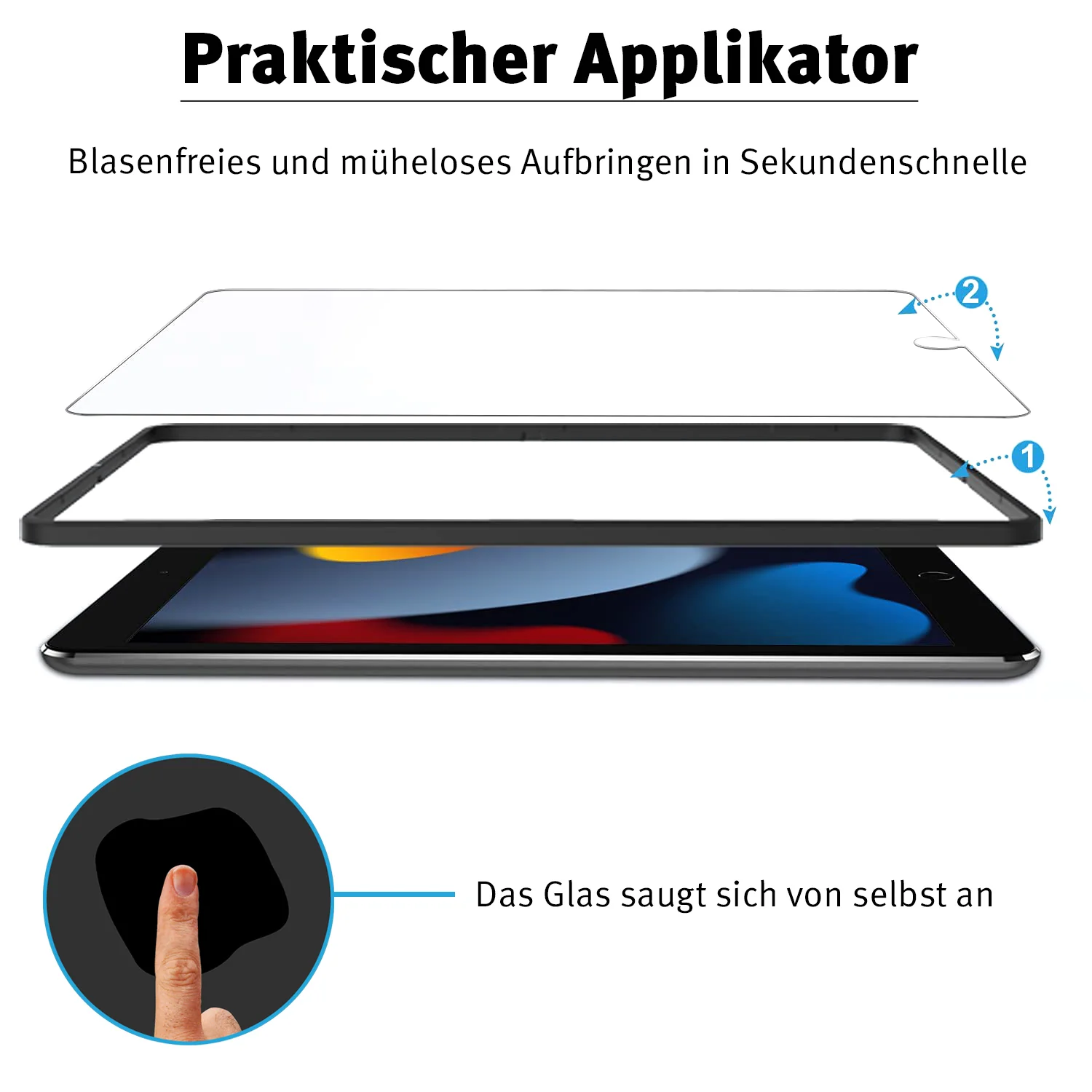 arktis PaperFeel iPad Air 10,9" (2022/2020) PREMIUM Schutzglas - Image 4