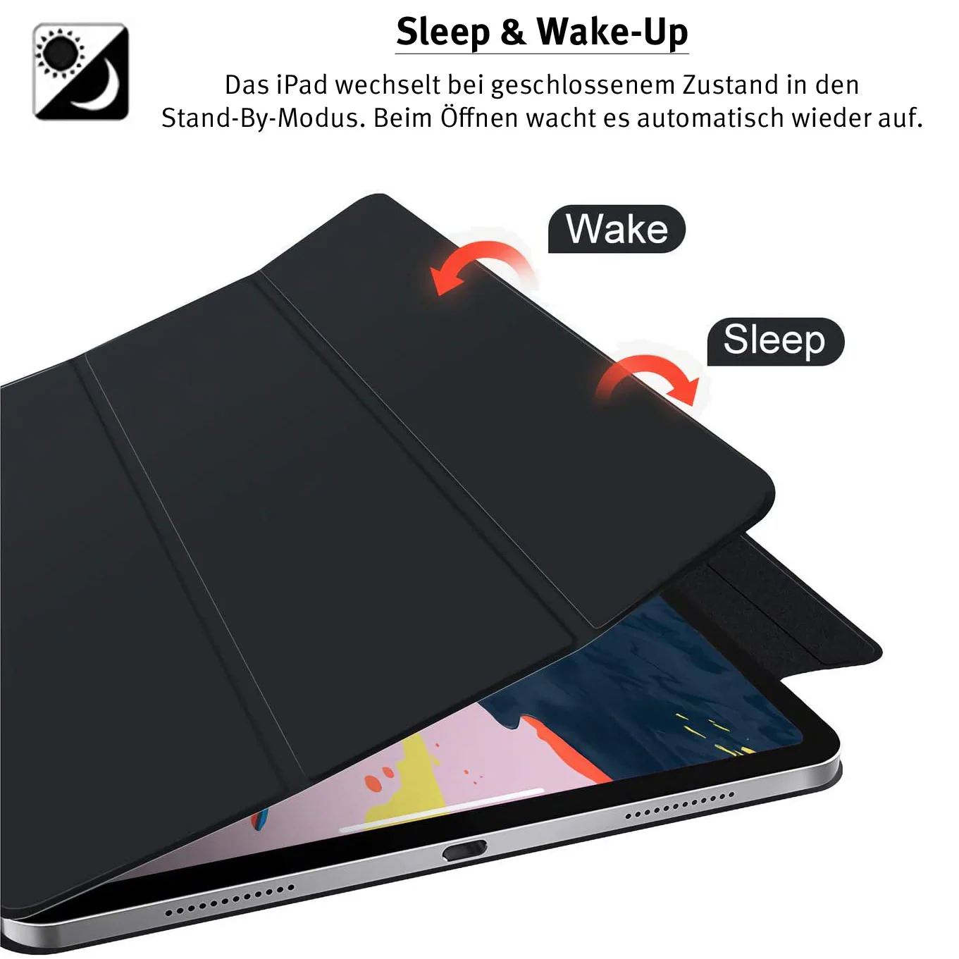 iCEO iPad Pro 11“ (2020-2021-2022) magnetisches Smart Case 2.0 - Image 3