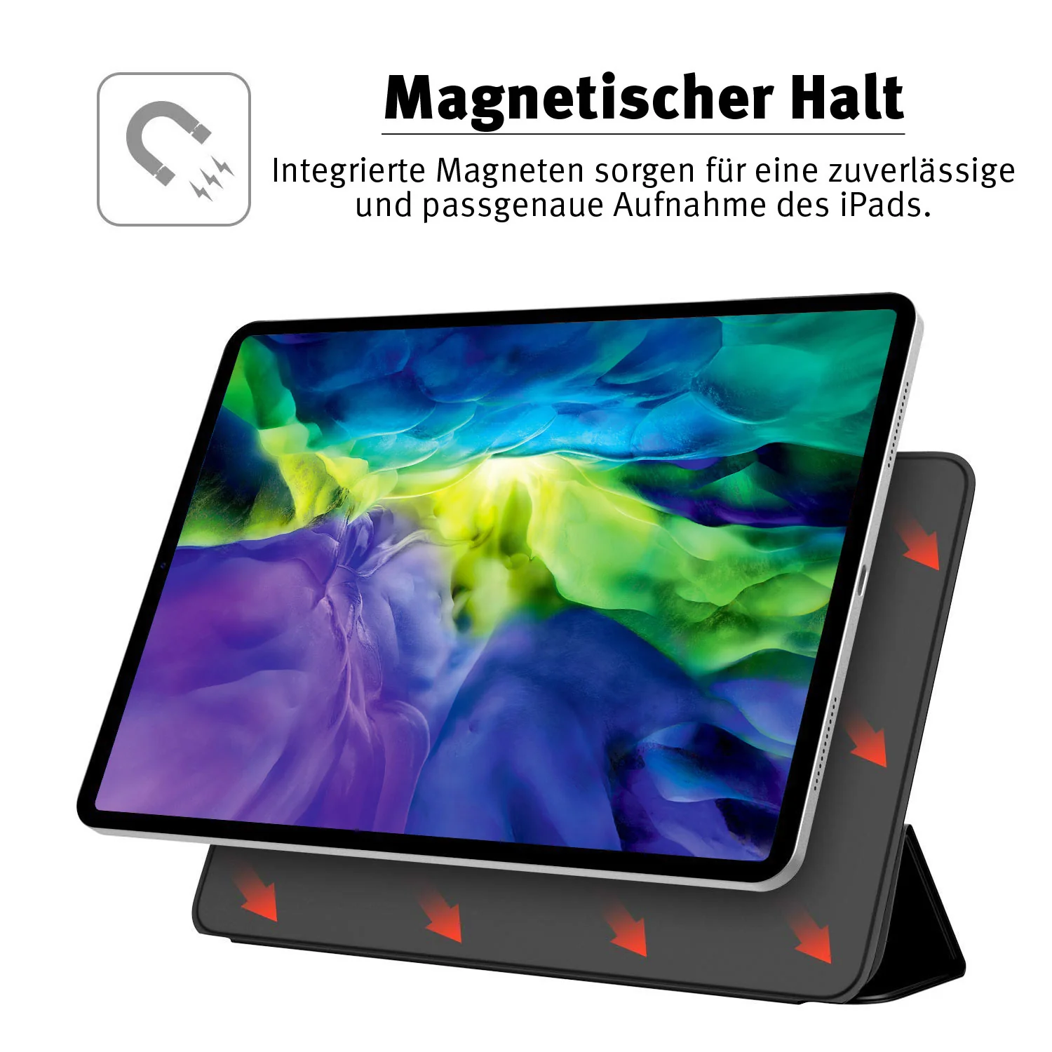 iCEO iPad Pro 12,9“ (2021-2022) magnetisches Smart Case - Image 8
