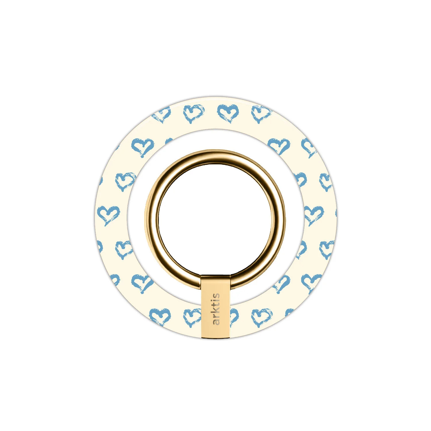 Magnetischer Ringhalter für MagSafe - Blue Hearts - Image 4