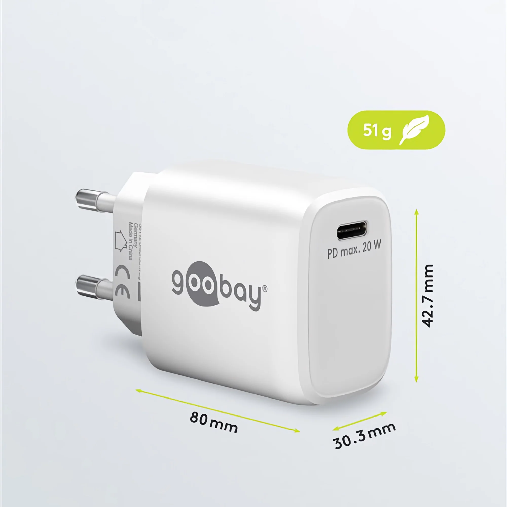 USB-C Netzteil 20 Watt FAST CHARGE 2.0 PD GaN - Image 4